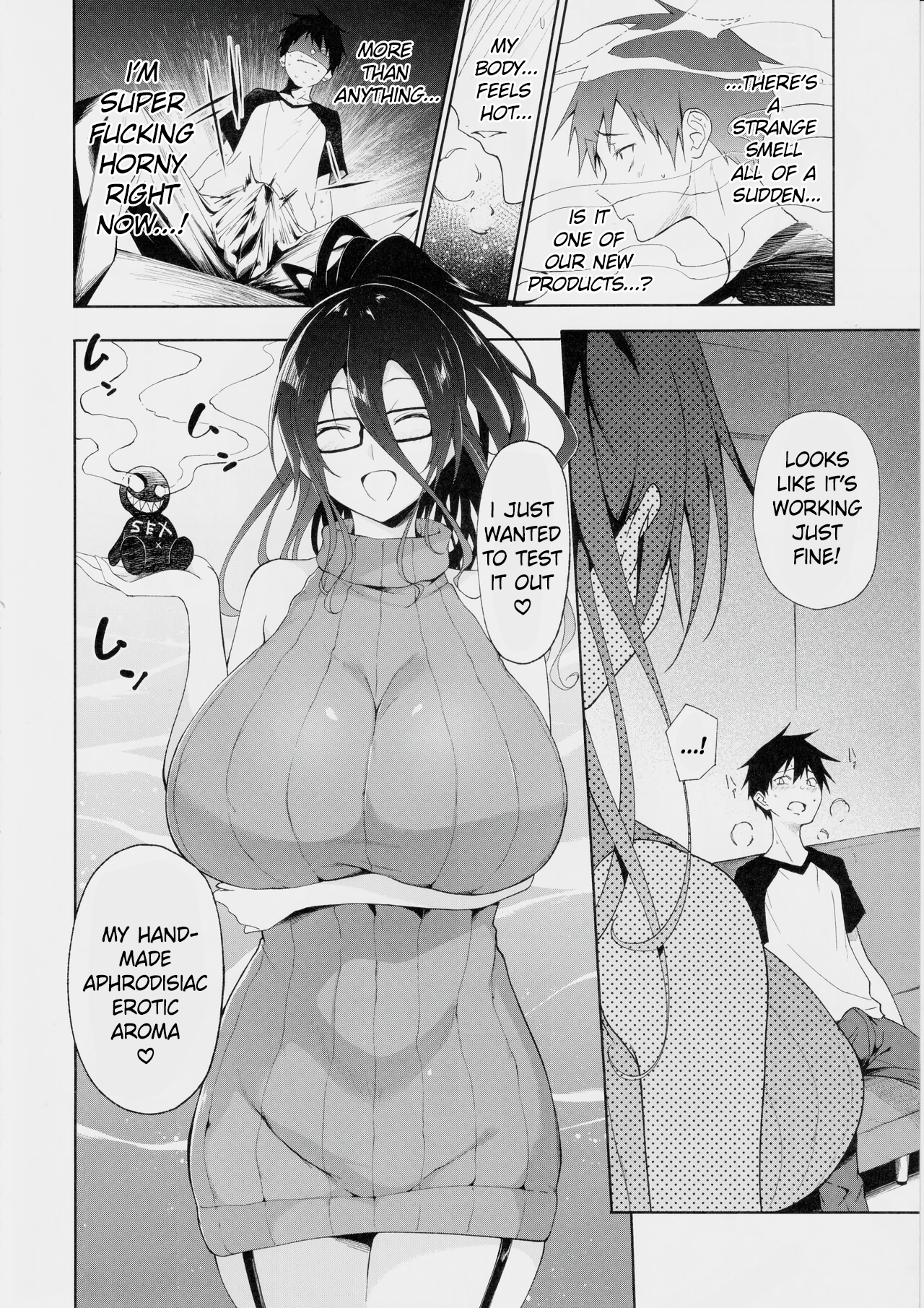 Kyonyuu Megane Dosukebe Oneee-san ni Fudeoroshi Gyaku Ra Sex de Moteasobareru. | Teased and Toyed with by a Busty, Glasses-wearing, Lewd Older Sister in Reverse Virginity-Loss Sex. - Page 7