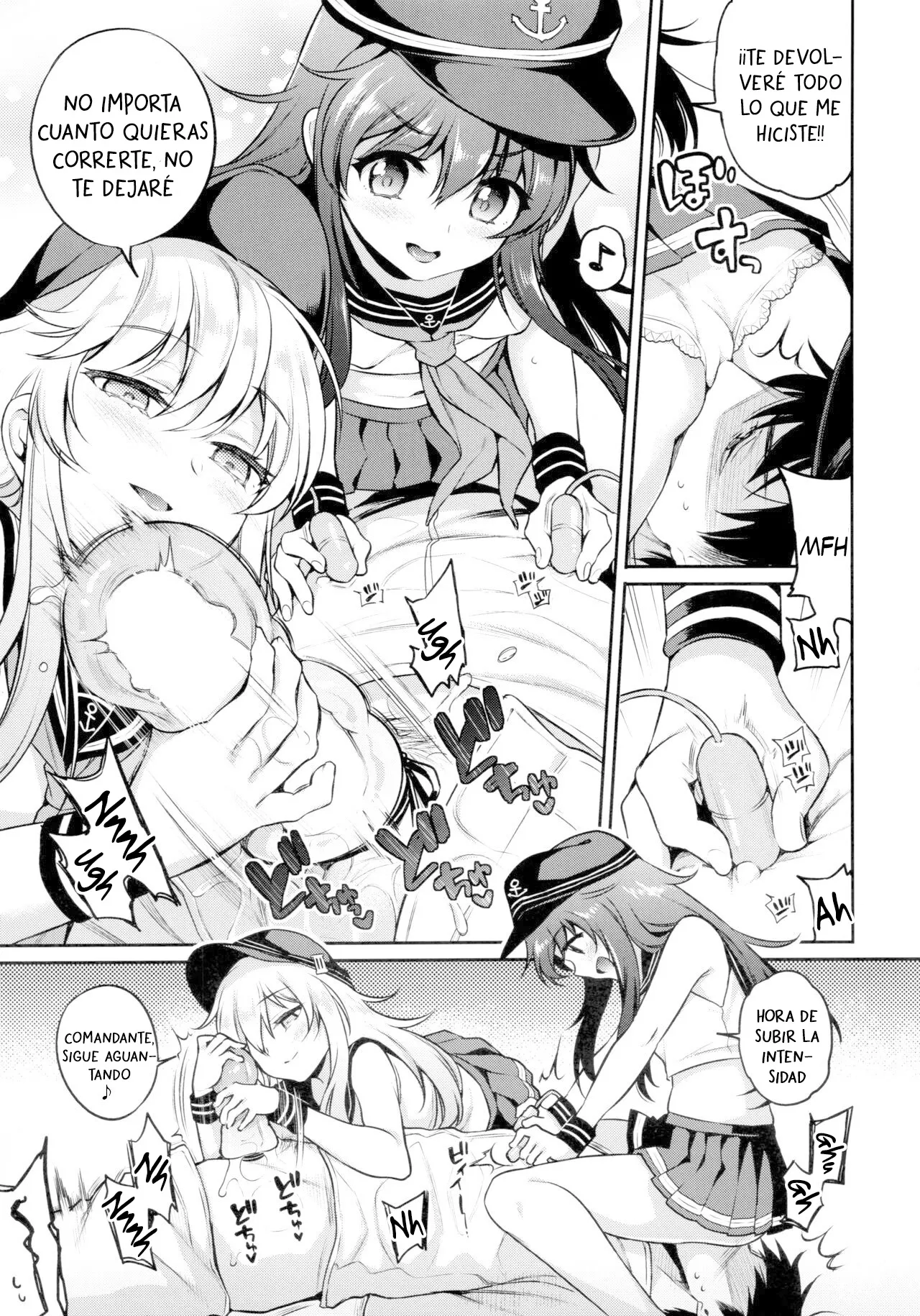 Akatsuki Hibiki-chan x Gyaku Batsu Game | Akatsuki-chan y Hibiki-chan x Juego de castigo inverso - Page 10