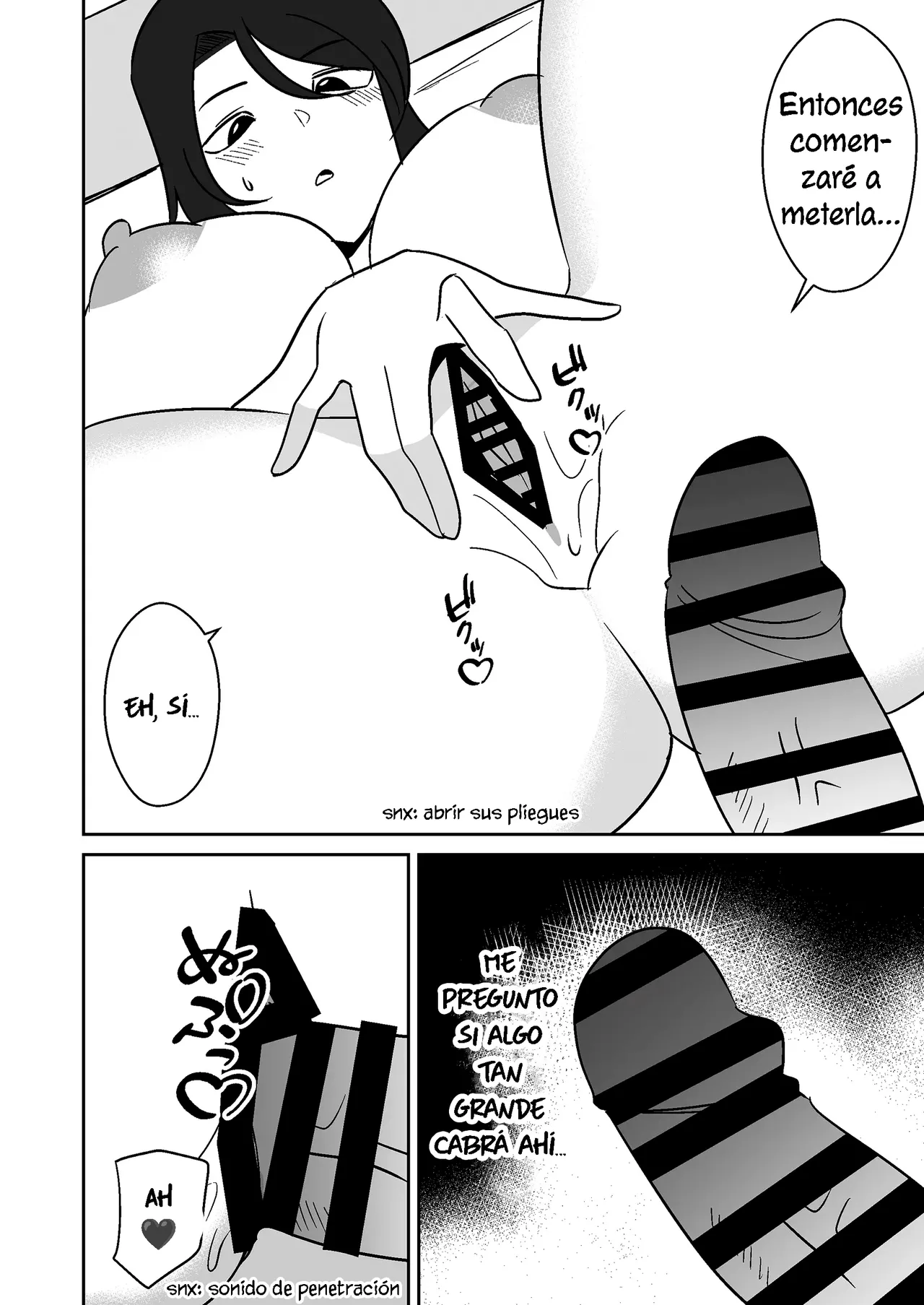 Shiri no Dekai MotoYan Hitozuma ni Tanetsuke Press-suru Hanashi | Una Historia Sobre una Esposa Ex Delincuente con un Gran Trasero que Queda Embarazada - Page 13