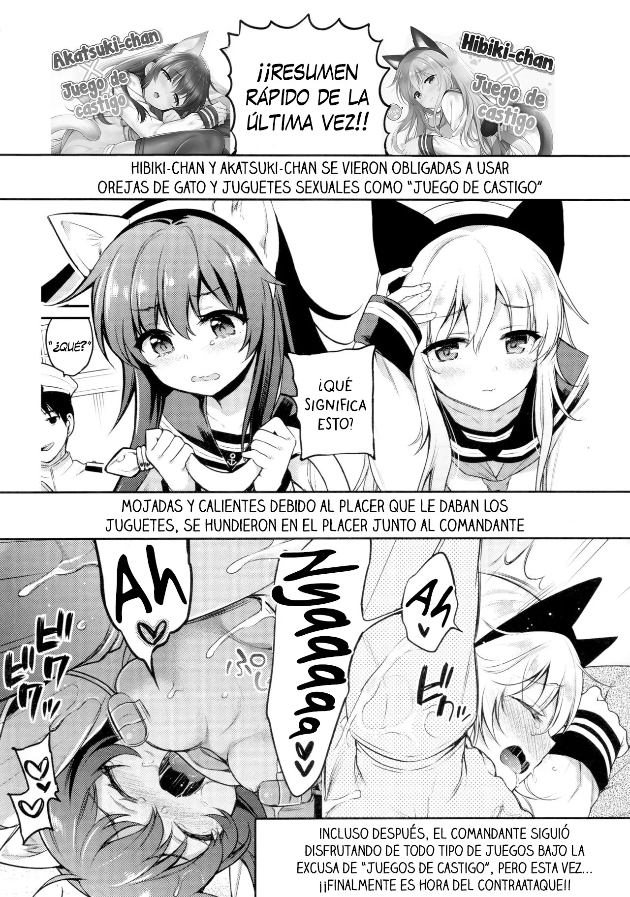 Akatsuki Hibiki-chan x Gyaku Batsu Game | Akatsuki-chan y Hibiki-chan x Juego de castigo inverso - Page 3