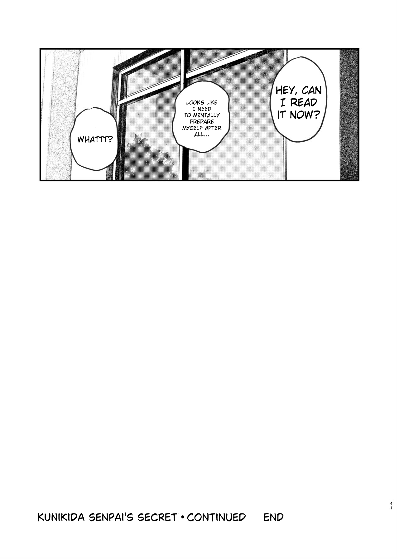 Zoku Kunikida Senpai no Kakushigoto | Kunikida Senpai’s Secret - Page 40