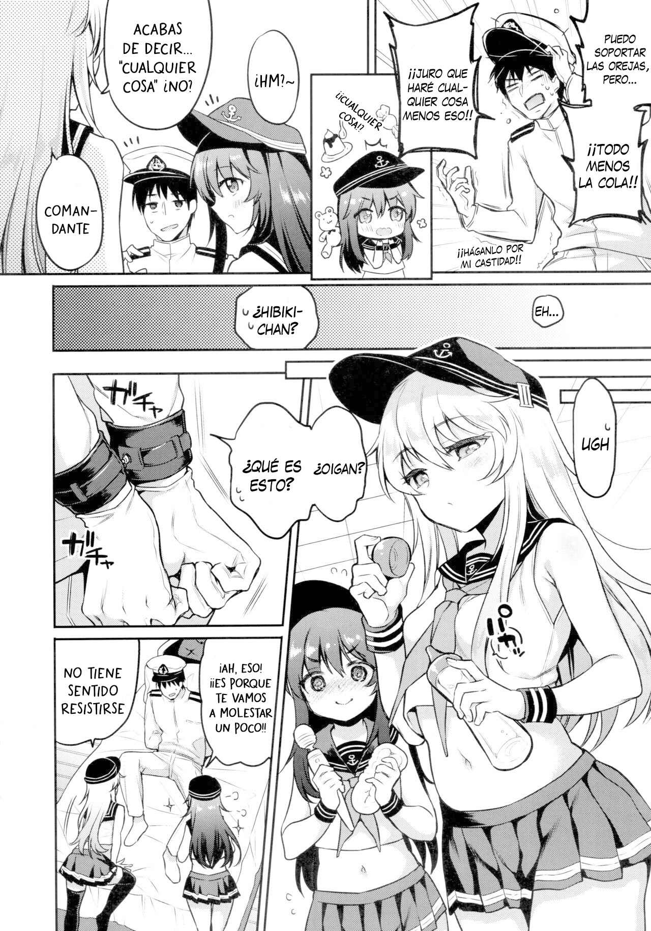Akatsuki Hibiki-chan x Gyaku Batsu Game | Akatsuki-chan y Hibiki-chan x Juego de castigo inverso - Page 5