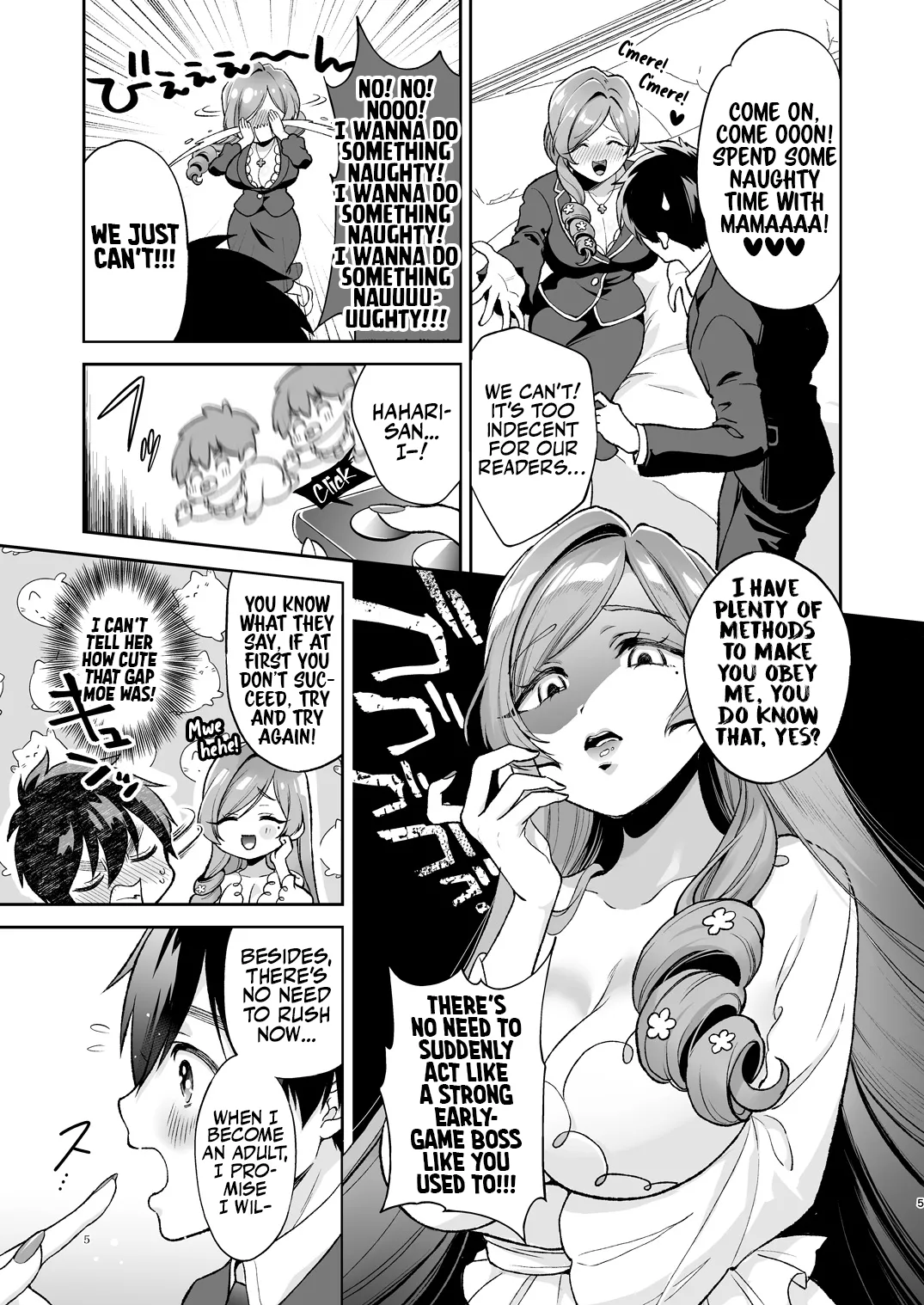 Hahari-mama to Icha-babu Ecchi suru Hon | Mama Hahari’s Super Erotic Guide to Lovey-Dovey Baby-Play - Page 4