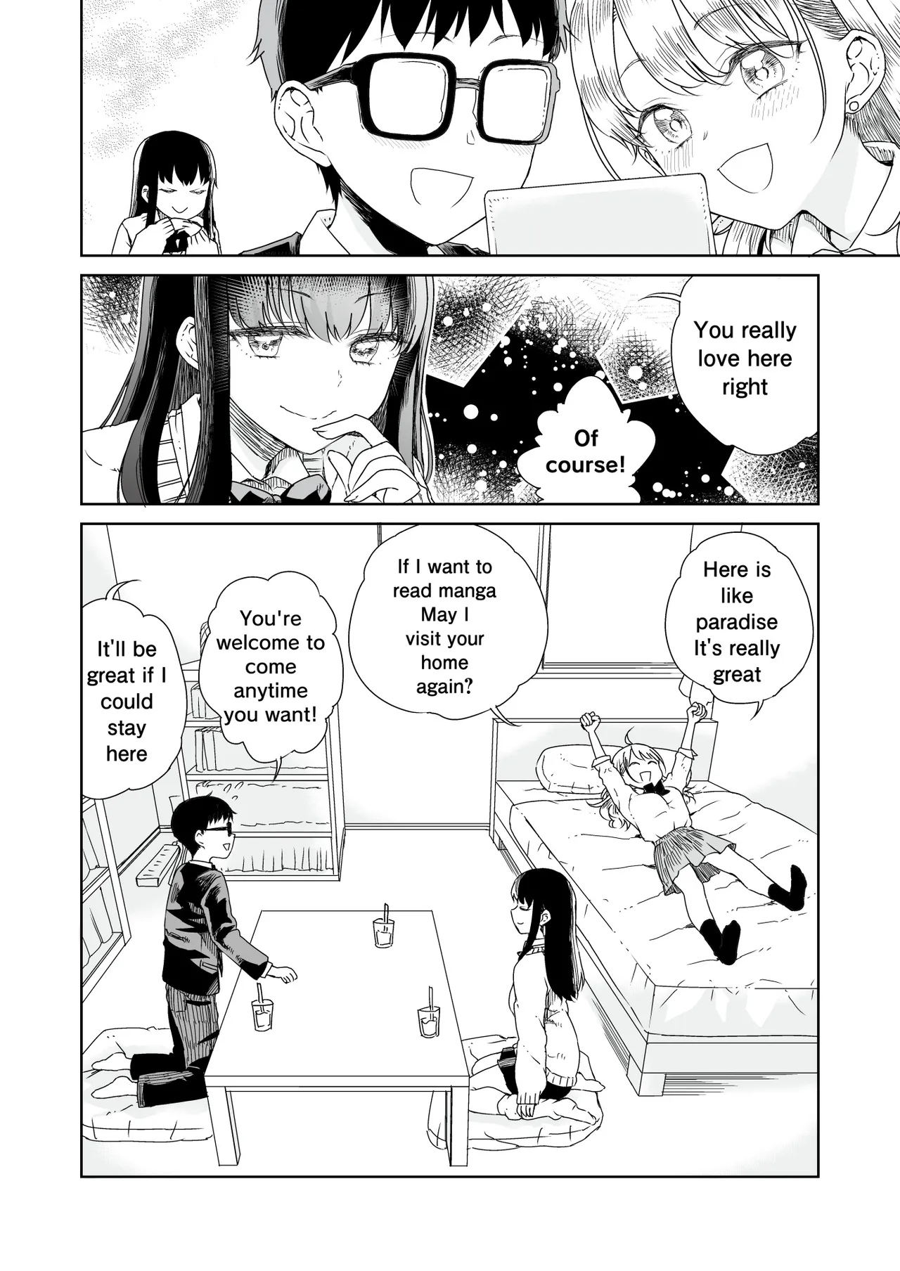 Ota Gyaru ~Otaku ni Yasashii Shiro & Guro Gyaru to LoveLove Noumitsu Fudeoroshi W Ecchi~ - Page 5