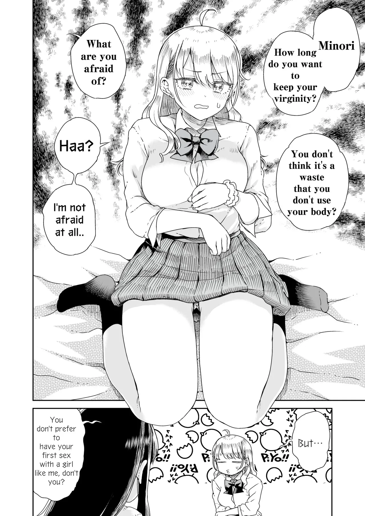 Ota Gyaru ~Otaku ni Yasashii Shiro & Guro Gyaru to LoveLove Noumitsu Fudeoroshi W Ecchi~ - Page 9
