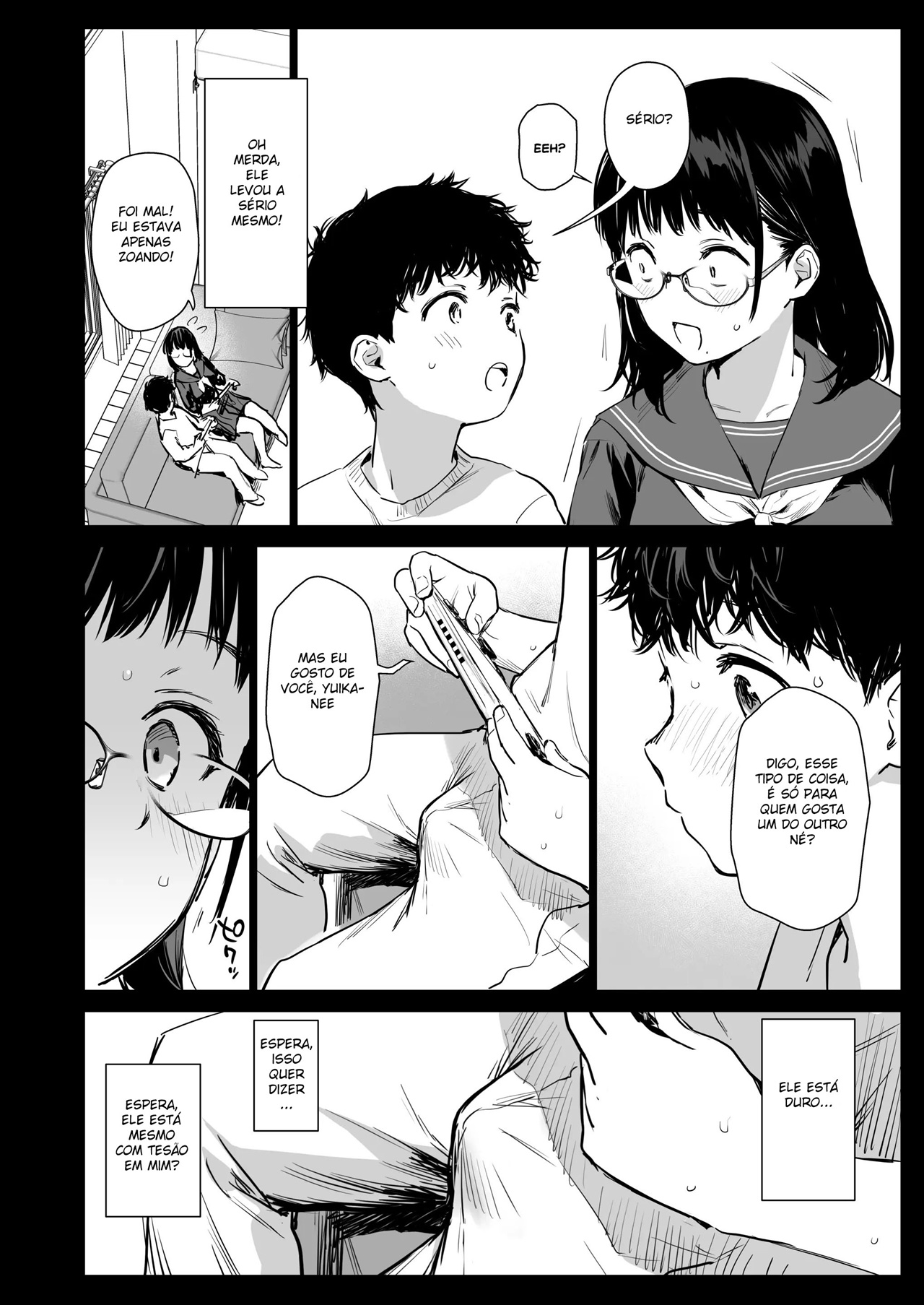 Me Tornei Parceira Sexual do Irmãozinho da Minha Amiga - Page 7