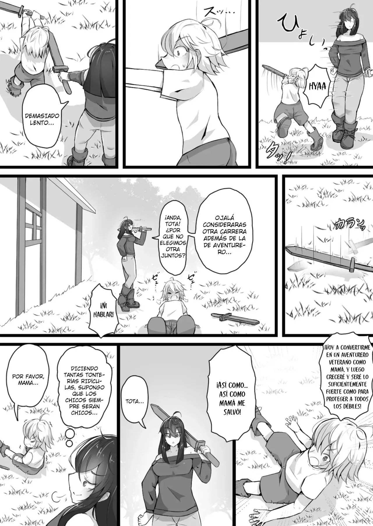 Akuochi Gal Succubus ni Kaerareta ni Gyaku Rape Sareru Hanashi | Mi Mamá fue Convertida en una Malvada Gyaru Súcubo ¡Violación Inversa de mi Prpia Madre! - Page 10