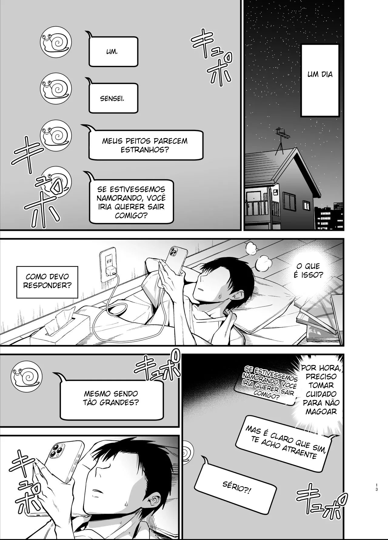 A Garota Introvertida dos Peitos GG - Page 13