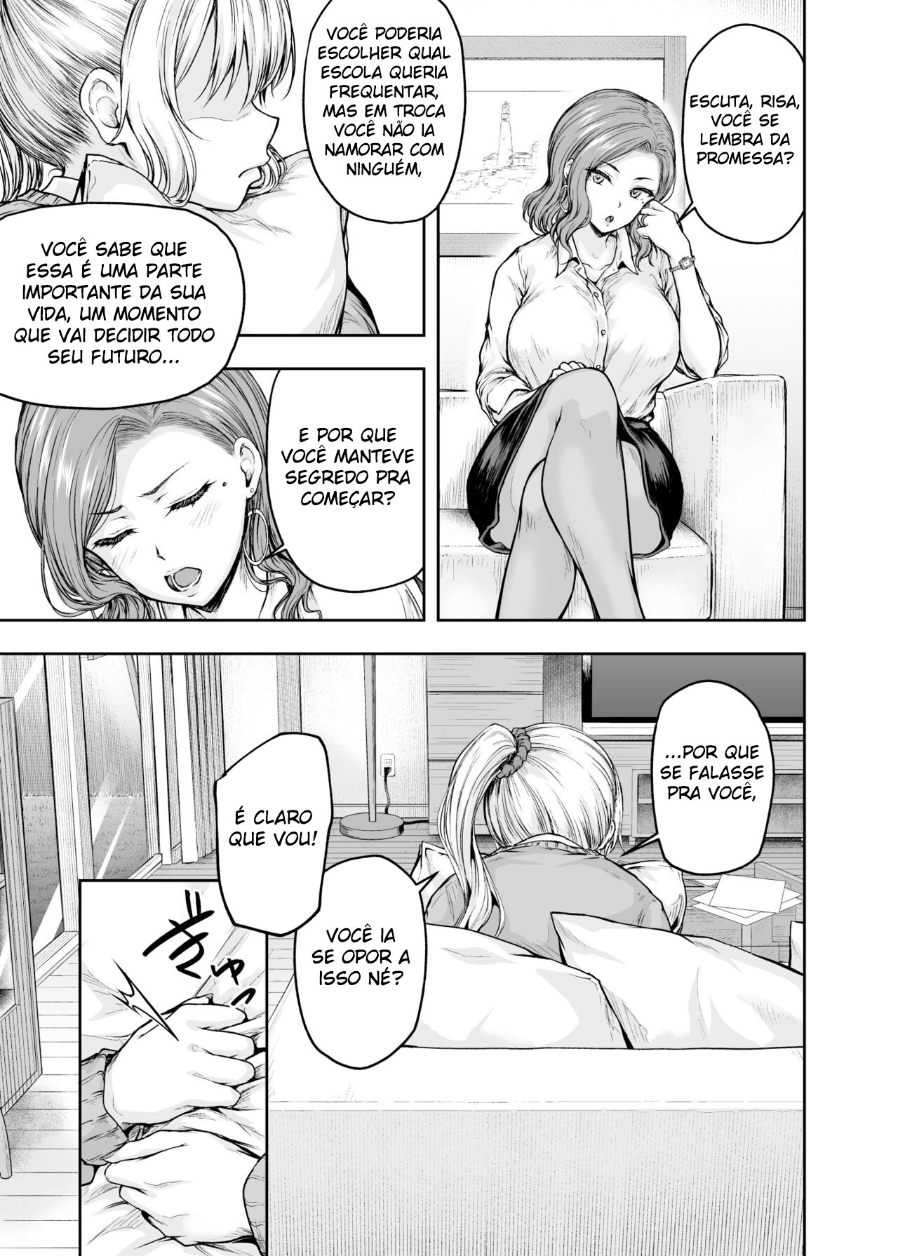 A Mamãe Está Apaixonada Pelo Pau Do Namorado Da Filha - Page 18