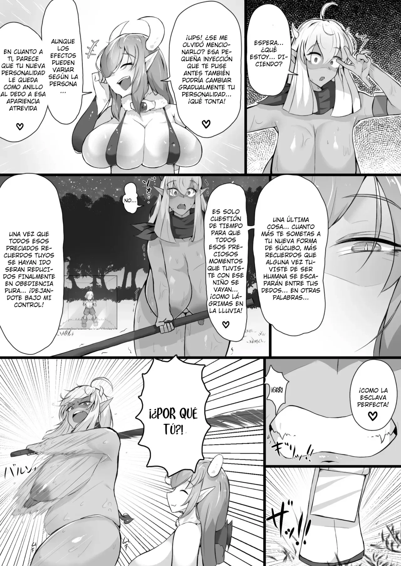 Akuochi Gal Succubus ni Kaerareta ni Gyaku Rape Sareru Hanashi | Mi Mamá fue Convertida en una Malvada Gyaru Súcubo ¡Violación Inversa de mi Prpia Madre! - Page 19