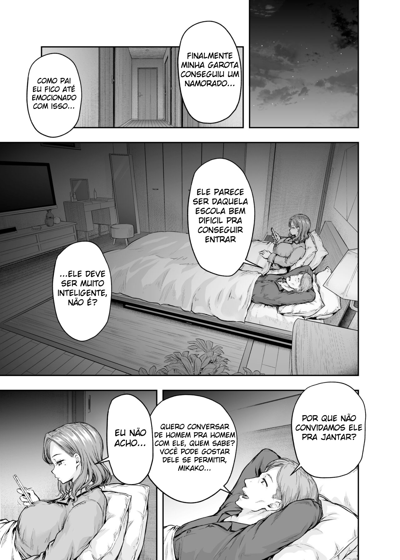 A Mamãe Está Apaixonada Pelo Pau Do Namorado Da Filha - Page 20