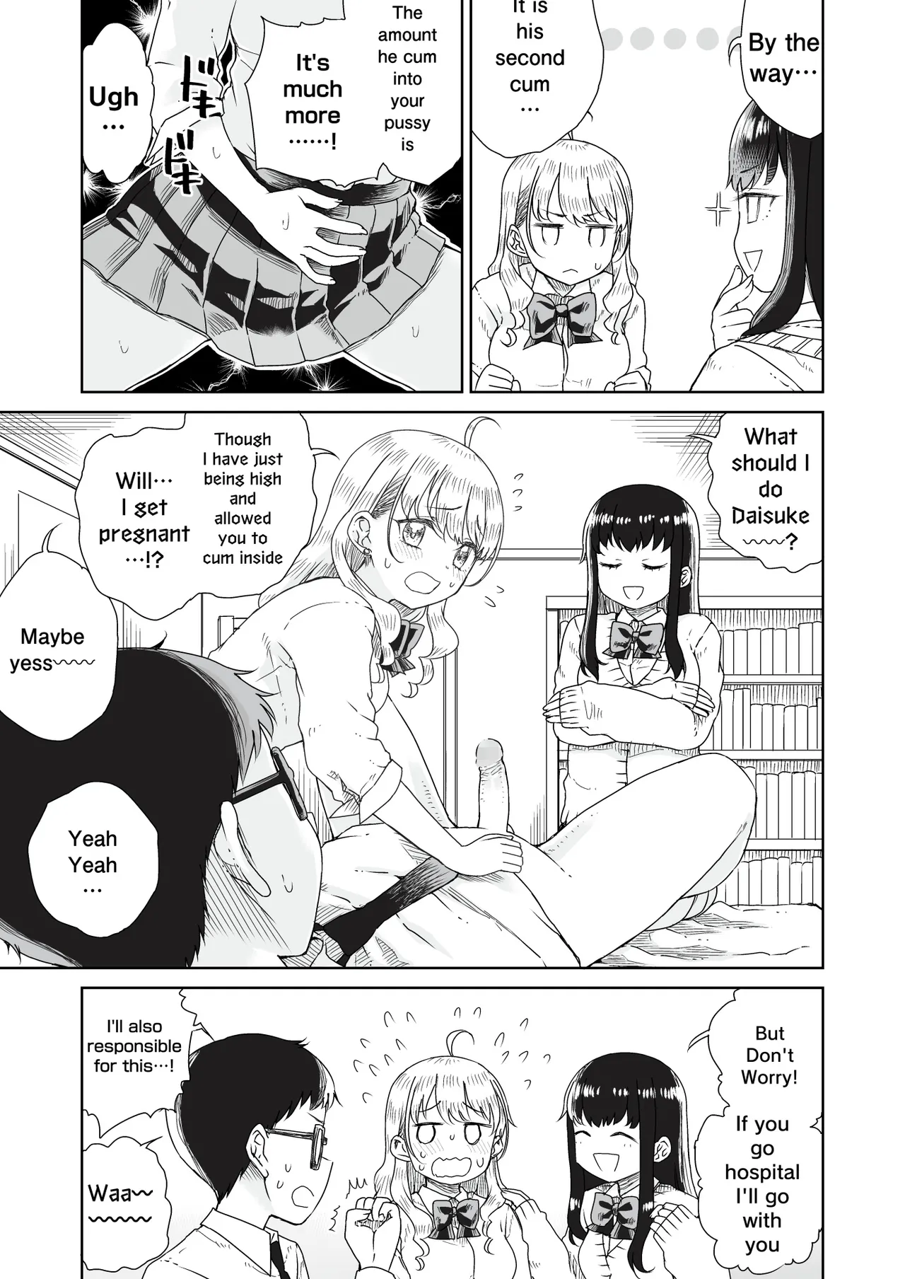 Ota Gyaru ~Otaku ni Yasashii Shiro & Guro Gyaru to LoveLove Noumitsu Fudeoroshi W Ecchi~ - Page 26