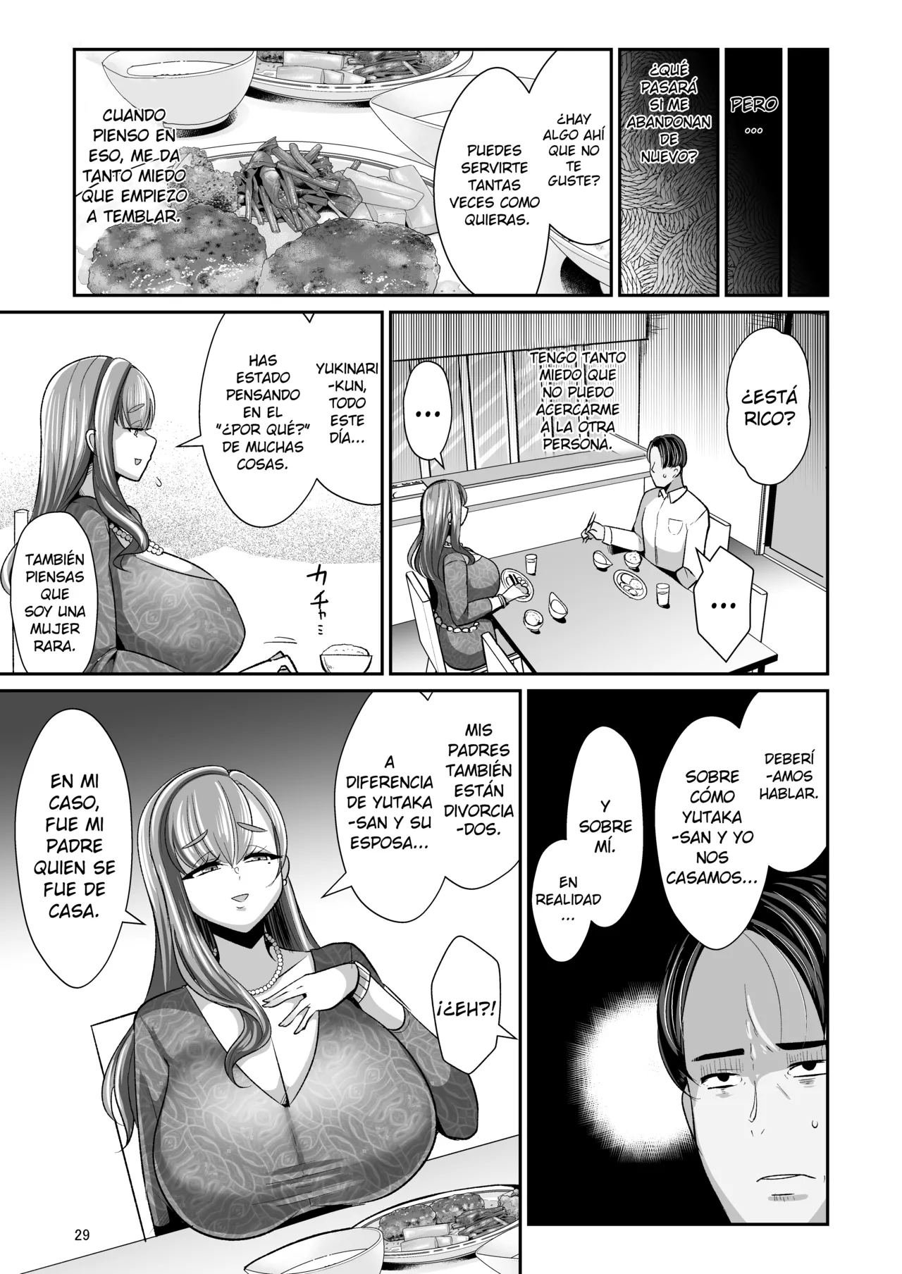 Yurufuwa Kyonyuu no Toshishita Mama to Aisaretakatta Oji-san no Ore - Page 30