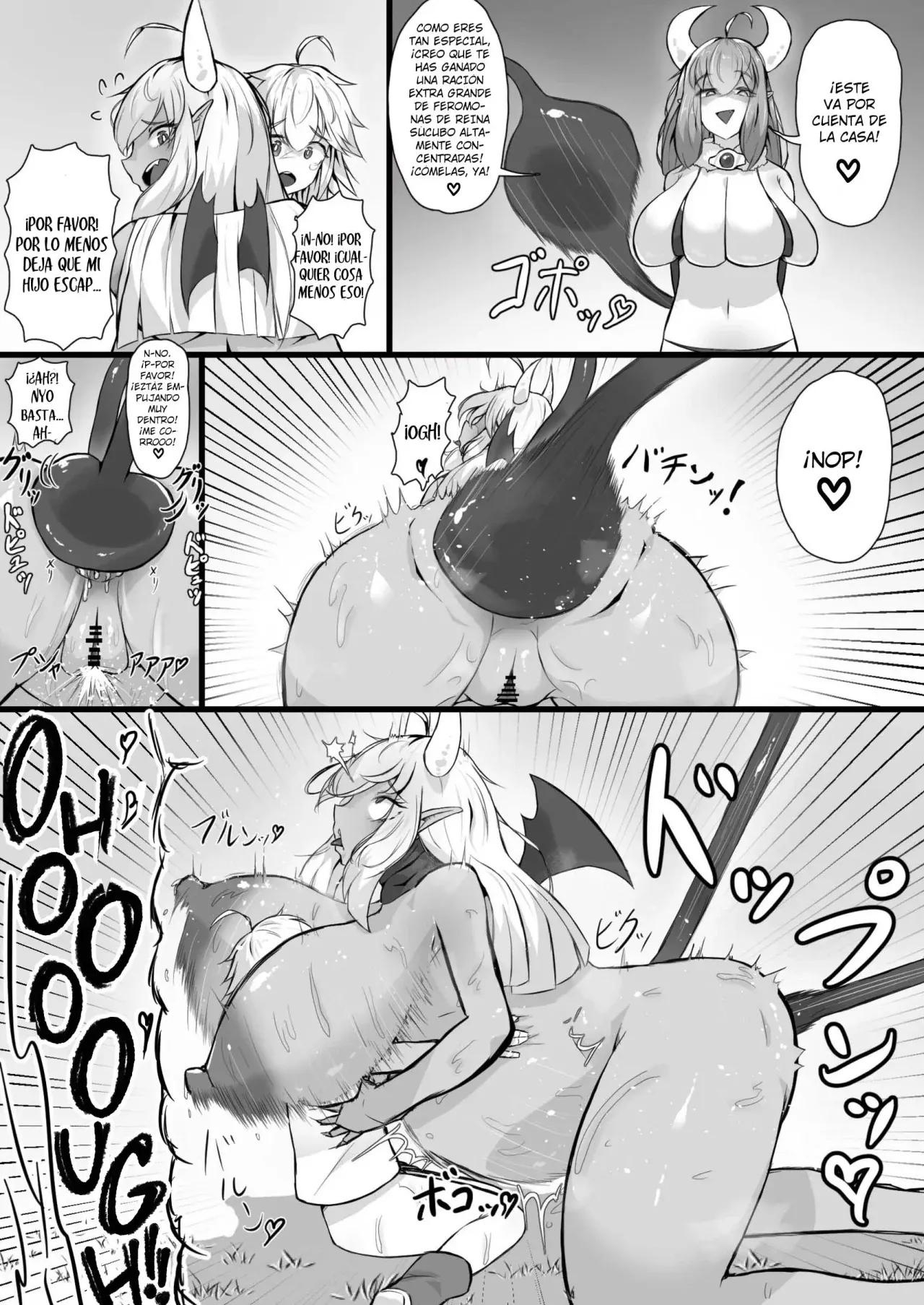 Akuochi Gal Succubus ni Kaerareta ni Gyaku Rape Sareru Hanashi | Mi Mamá fue Convertida en una Malvada Gyaru Súcubo ¡Violación Inversa de mi Prpia Madre! - Page 30
