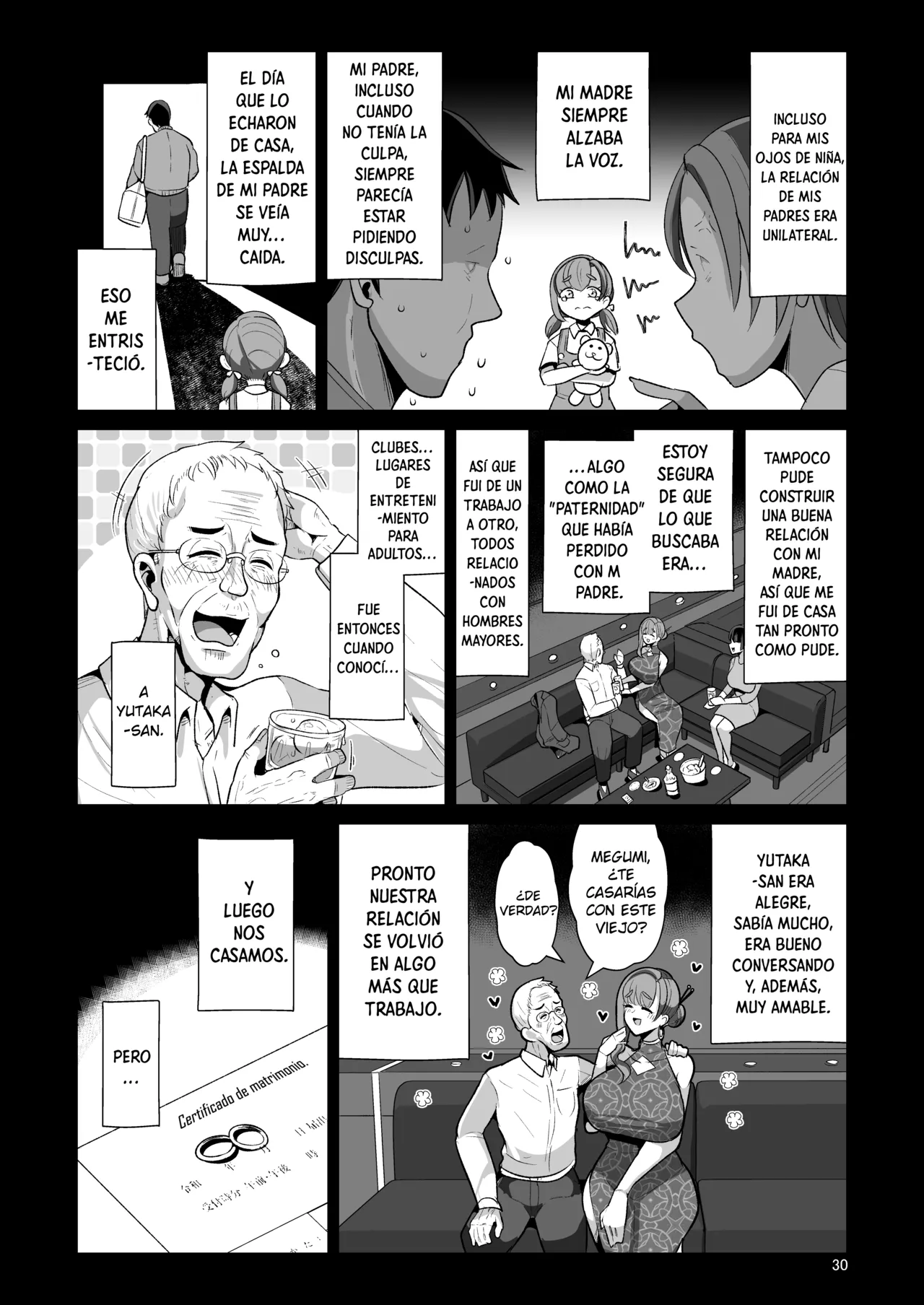 Yurufuwa Kyonyuu no Toshishita Mama to Aisaretakatta Oji-san no Ore - Page 31