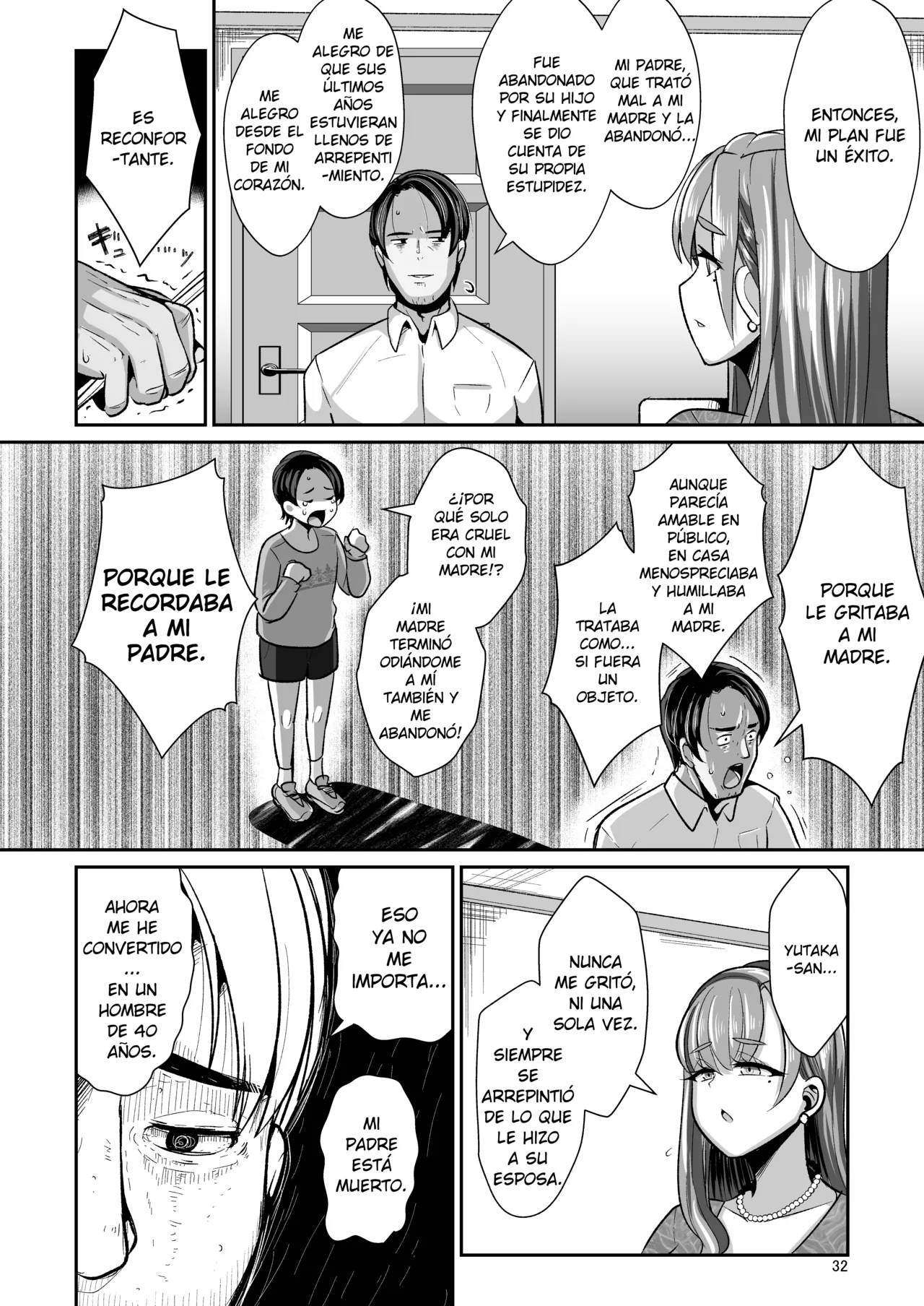 Yurufuwa Kyonyuu no Toshishita Mama to Aisaretakatta Oji-san no Ore - Page 33