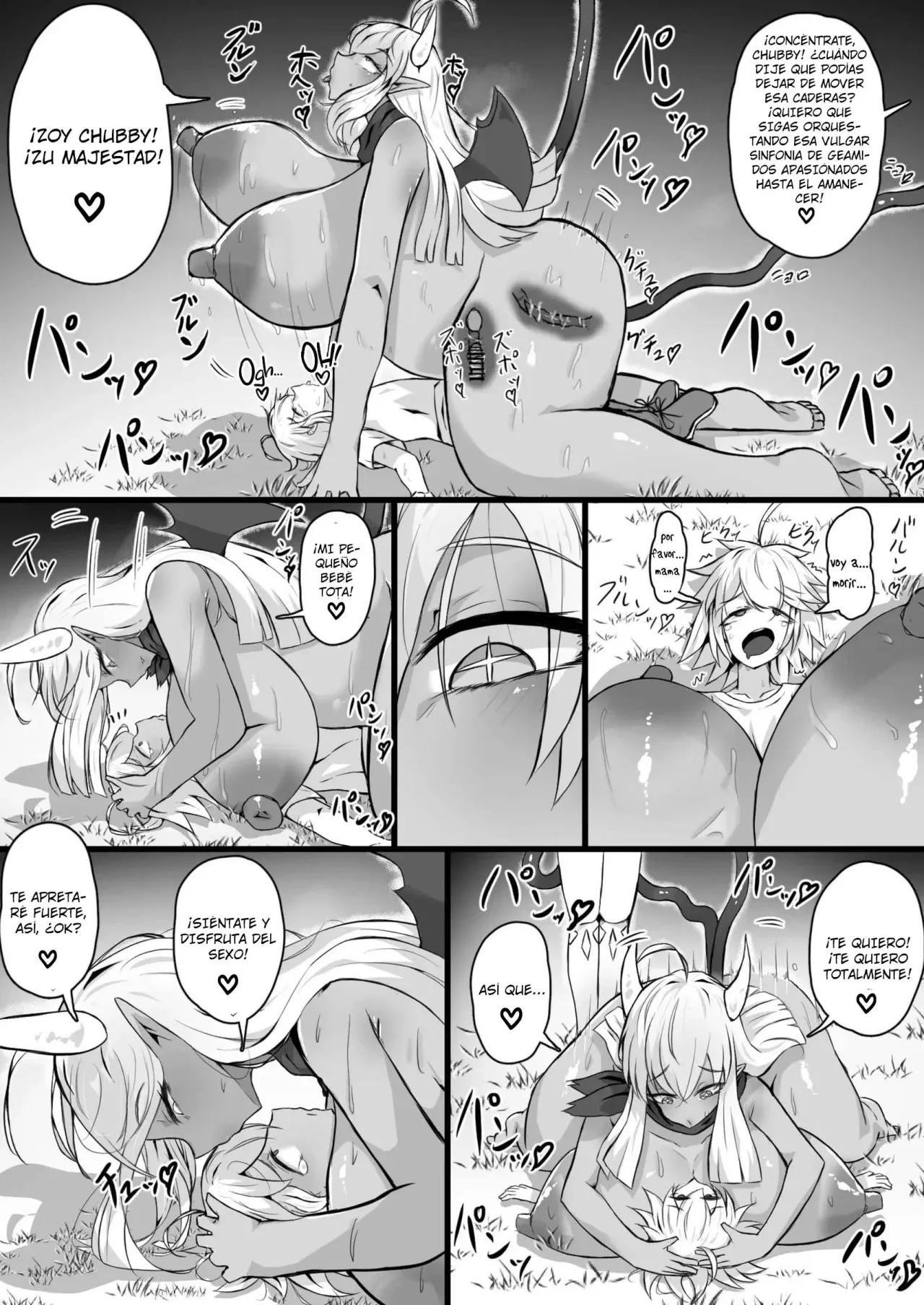 Akuochi Gal Succubus ni Kaerareta ni Gyaku Rape Sareru Hanashi | Mi Mamá fue Convertida en una Malvada Gyaru Súcubo ¡Violación Inversa de mi Prpia Madre! - Page 35