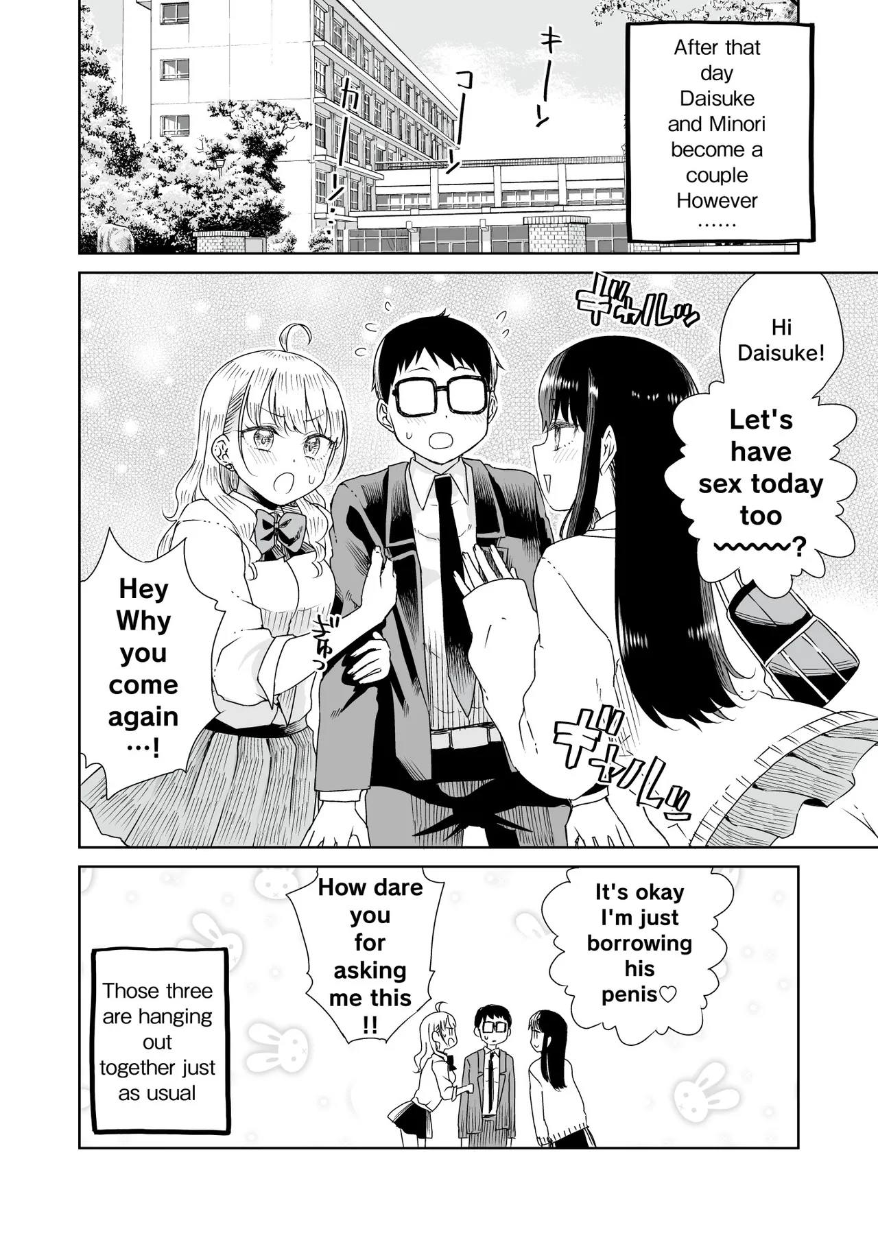 Ota Gyaru ~Otaku ni Yasashii Shiro & Guro Gyaru to LoveLove Noumitsu Fudeoroshi W Ecchi~ - Page 43