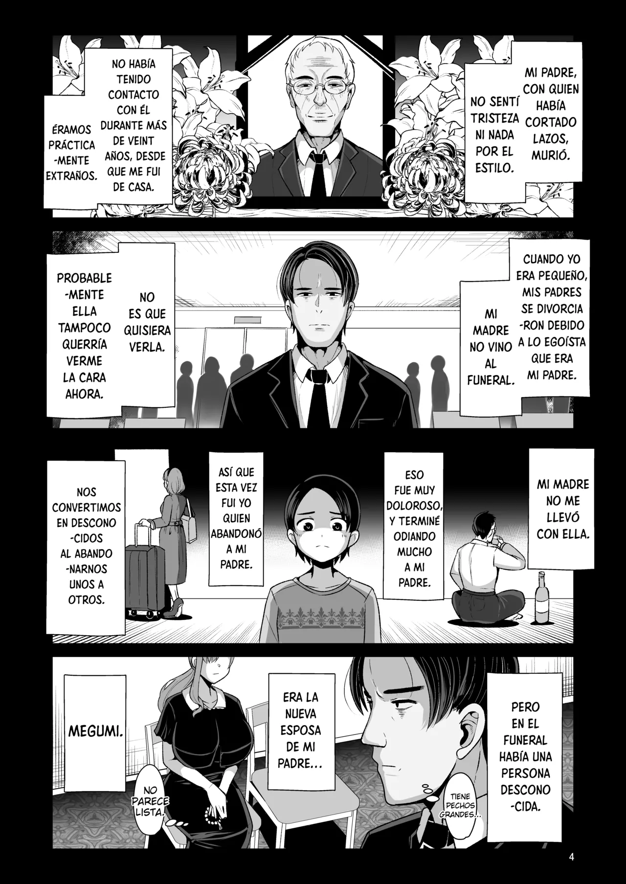 Yurufuwa Kyonyuu no Toshishita Mama to Aisaretakatta Oji-san no Ore - Page 5