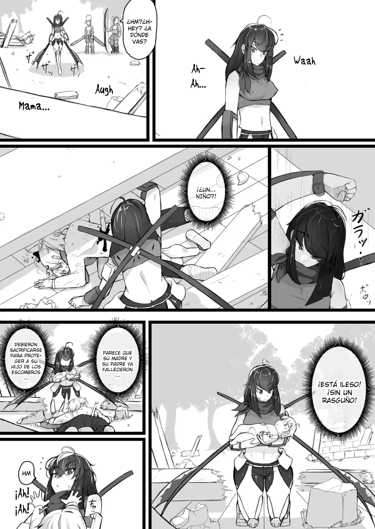 Akuochi Gal Succubus ni Kaerareta ni Gyaku Rape Sareru Hanashi | Mi Mamá fue Convertida en una Malvada Gyaru Súcubo ¡Violación Inversa de mi Prpia Madre! - Page 7