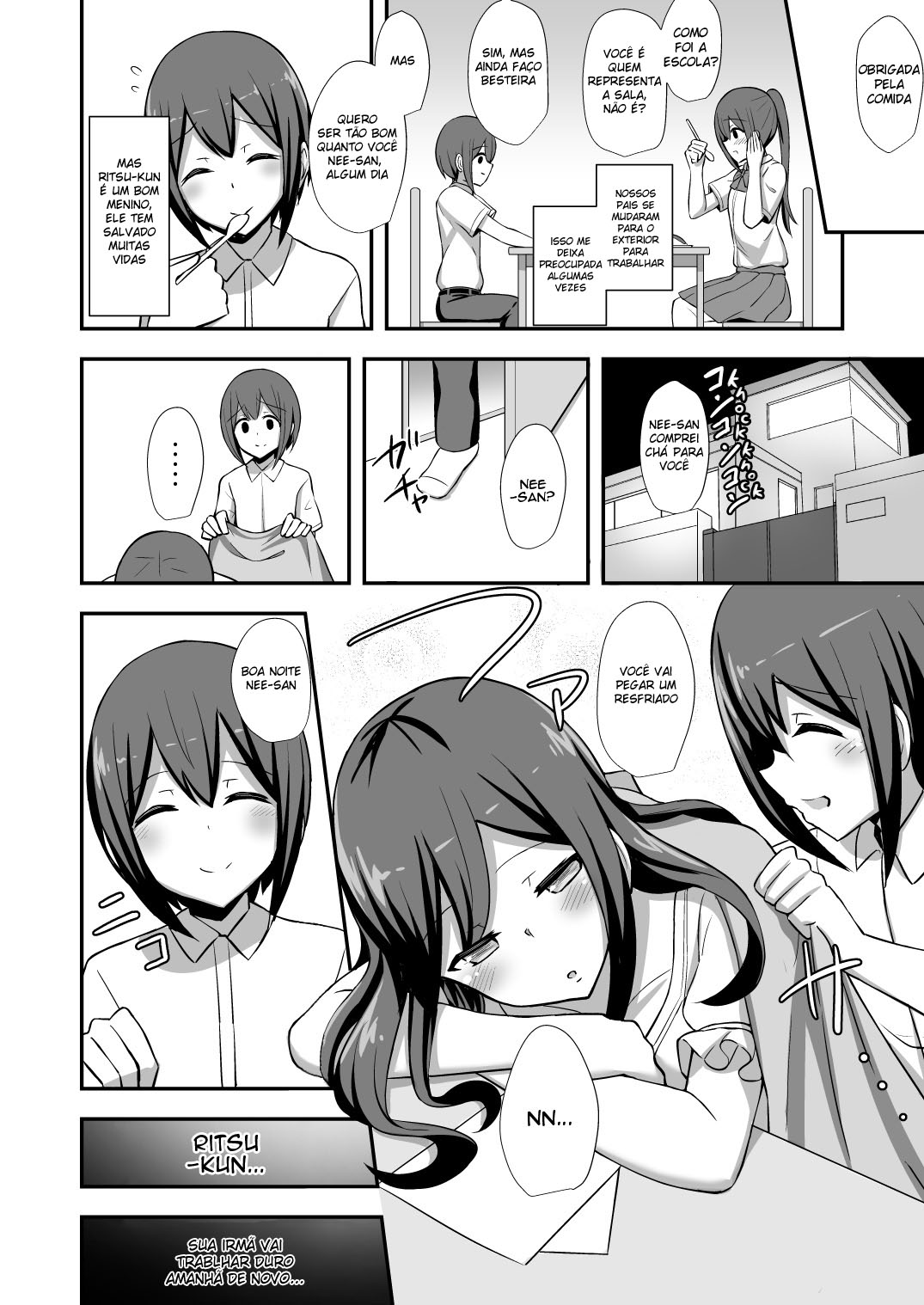 A Queda da Moralidade ~ Irmãozinho Roubado Por Duas Gyarus ~ - Page 5
