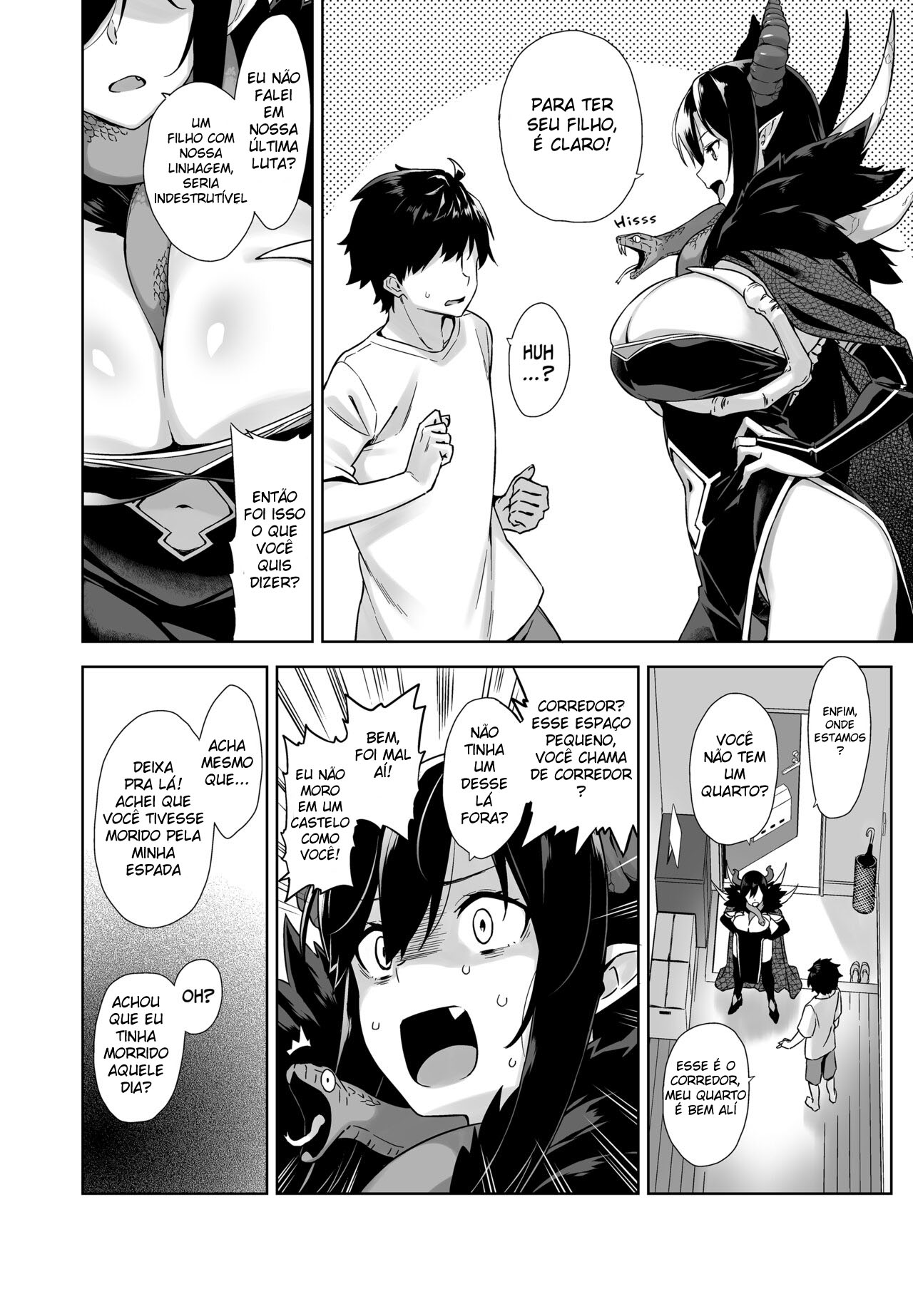 A Rainha Demônio Intrusa e Uma Vida de Sexo Intenso Sem Camisinha Ao Lado Dela - Page 7