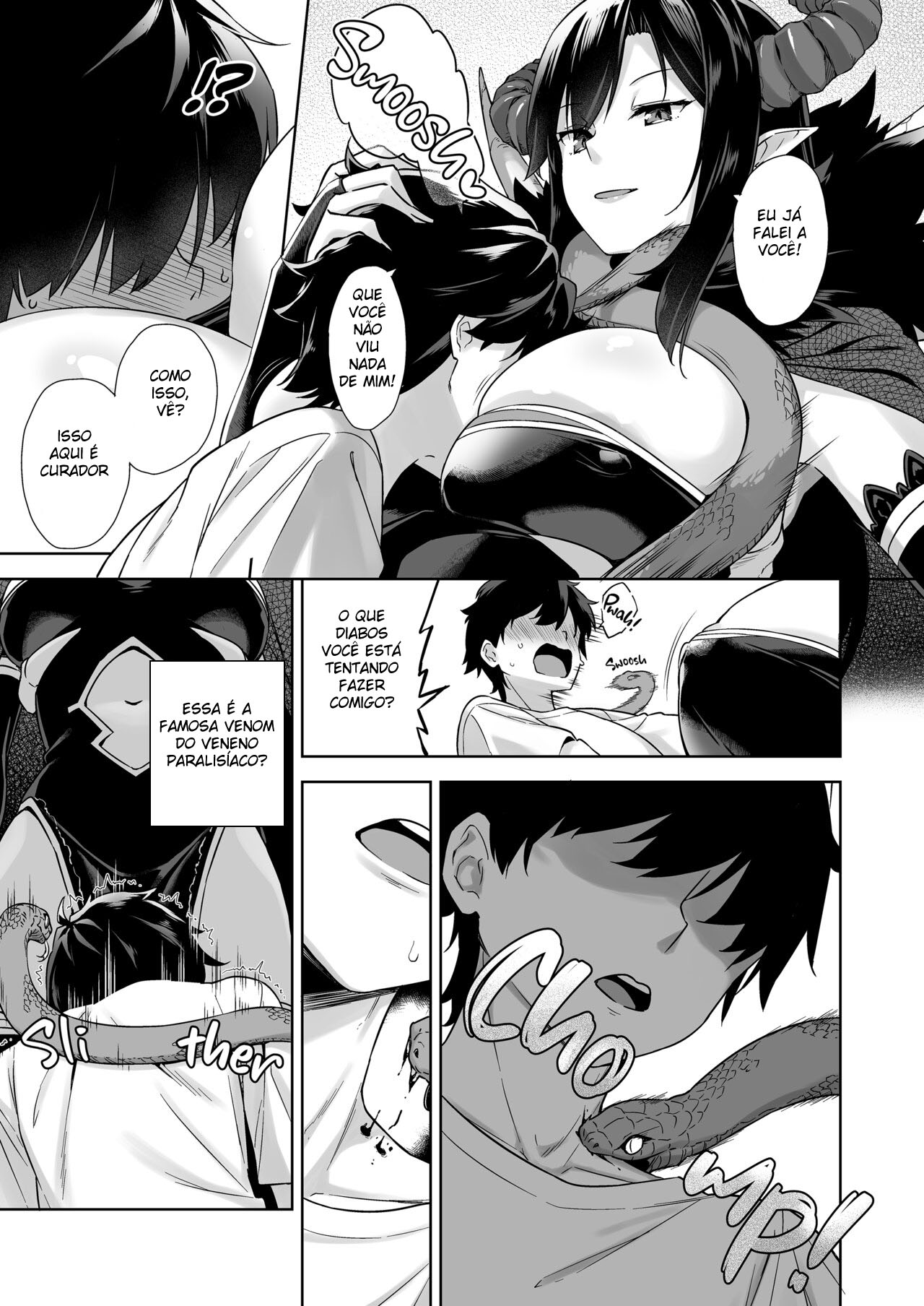 A Rainha Demônio Intrusa e Uma Vida de Sexo Intenso Sem Camisinha Ao Lado Dela - Page 8