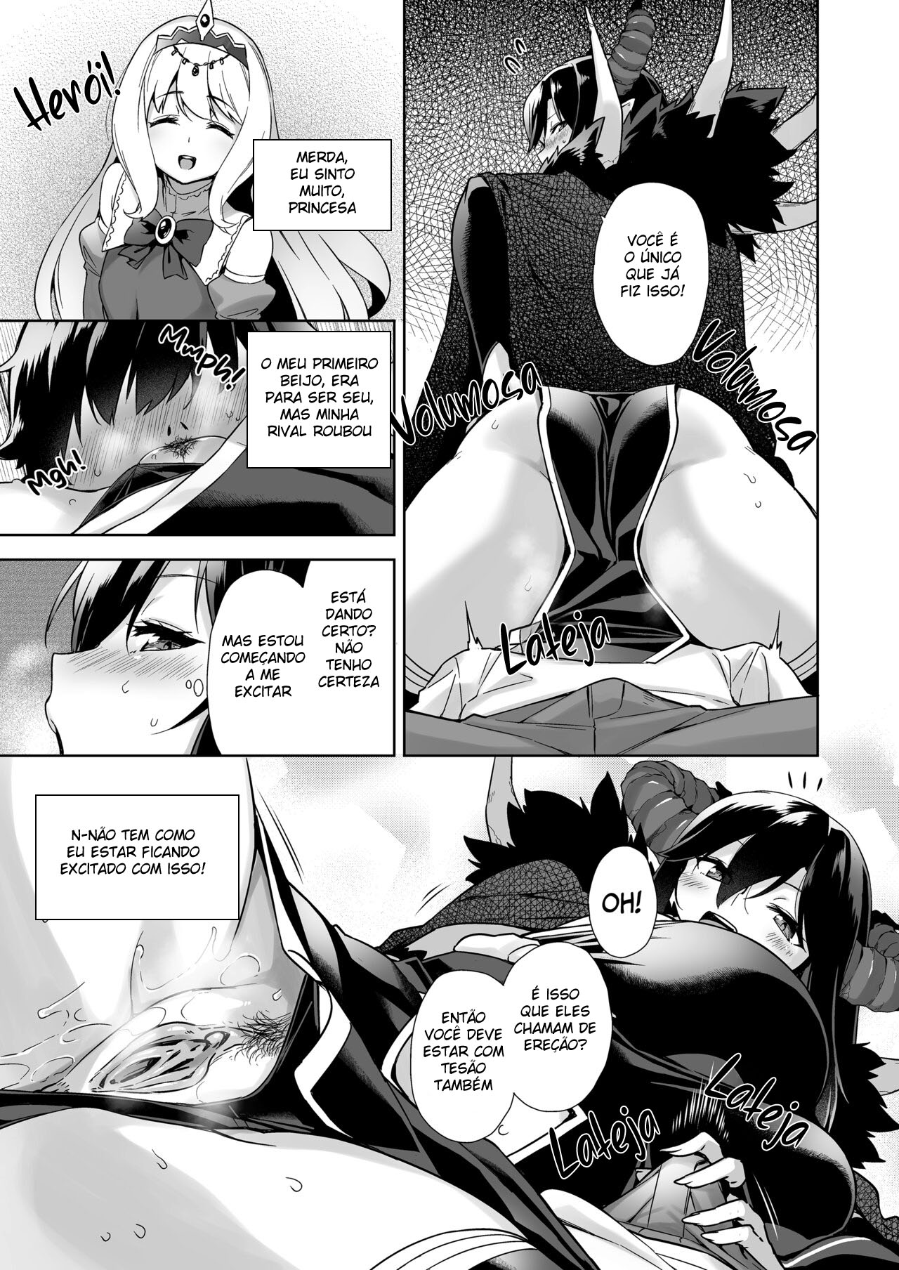 A Rainha Demônio Intrusa e Uma Vida de Sexo Intenso Sem Camisinha Ao Lado Dela - Page 10
