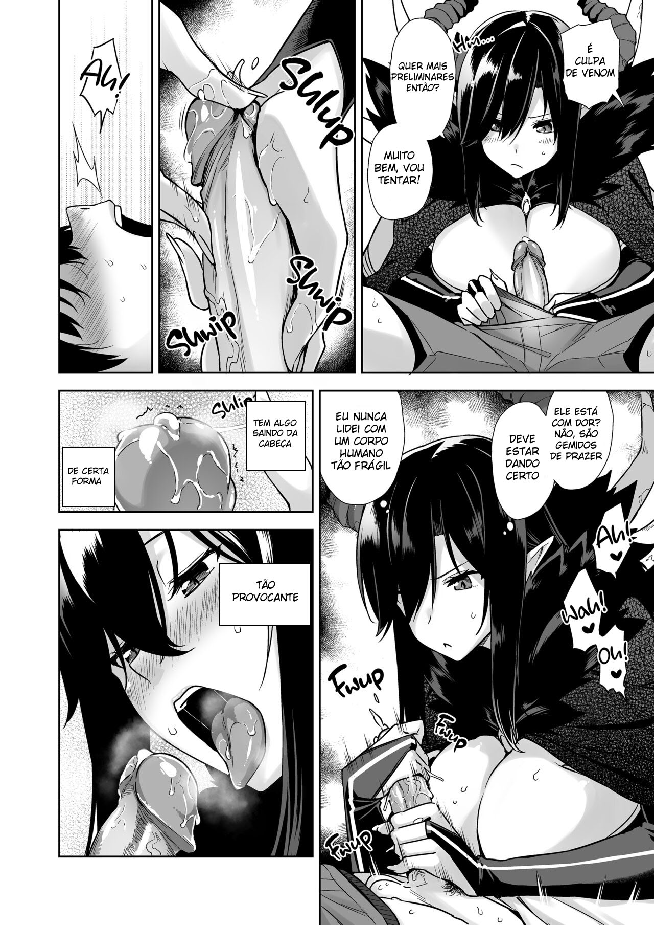 A Rainha Demônio Intrusa e Uma Vida de Sexo Intenso Sem Camisinha Ao Lado Dela - Page 11