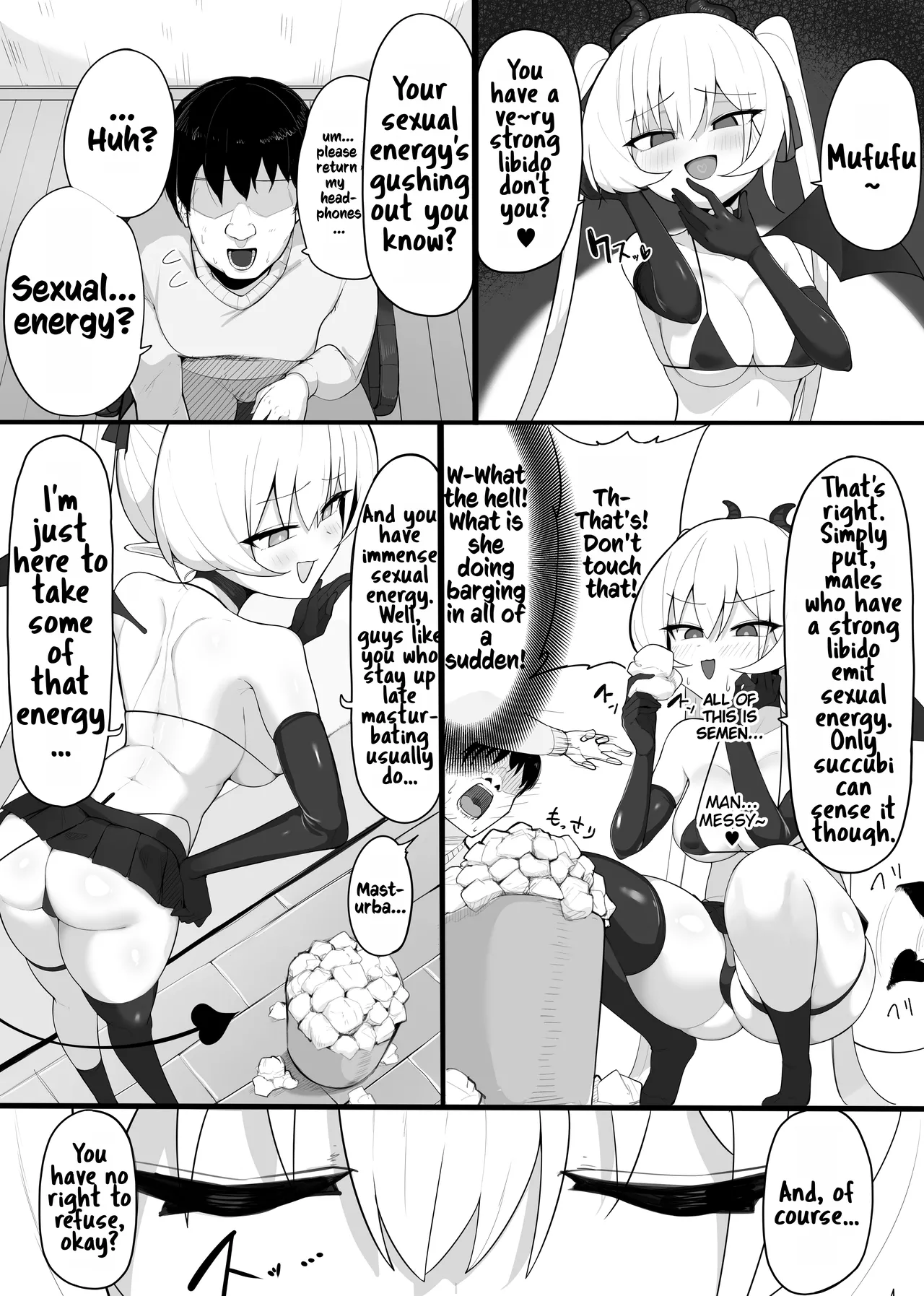Atashi no Ejiki ni Narinasai! | You shall be the succubus’s prey! - Page 6