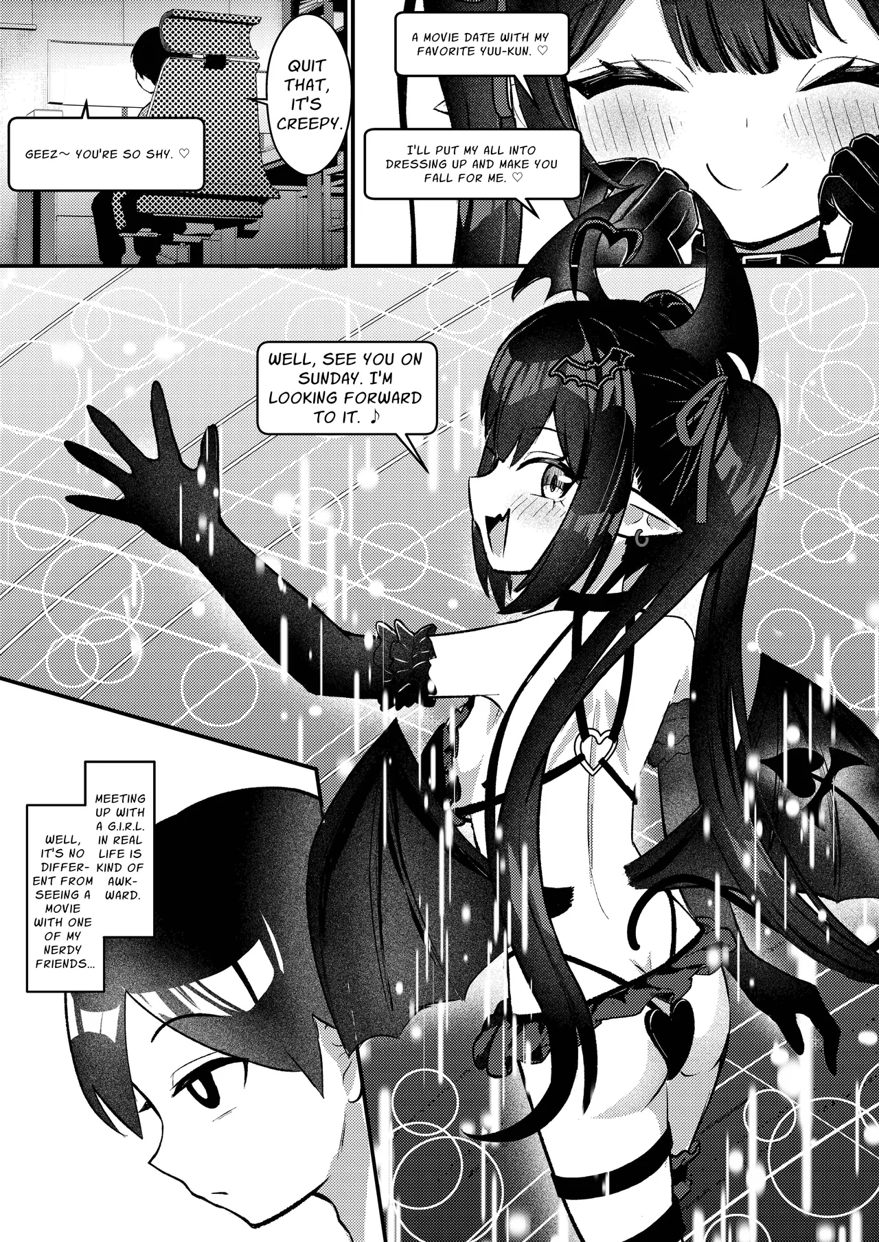 Hinekure Doutei ga Off-kai Ittara Succubus ni Ochinchin Propose Shichatta Hanashi - Page 8