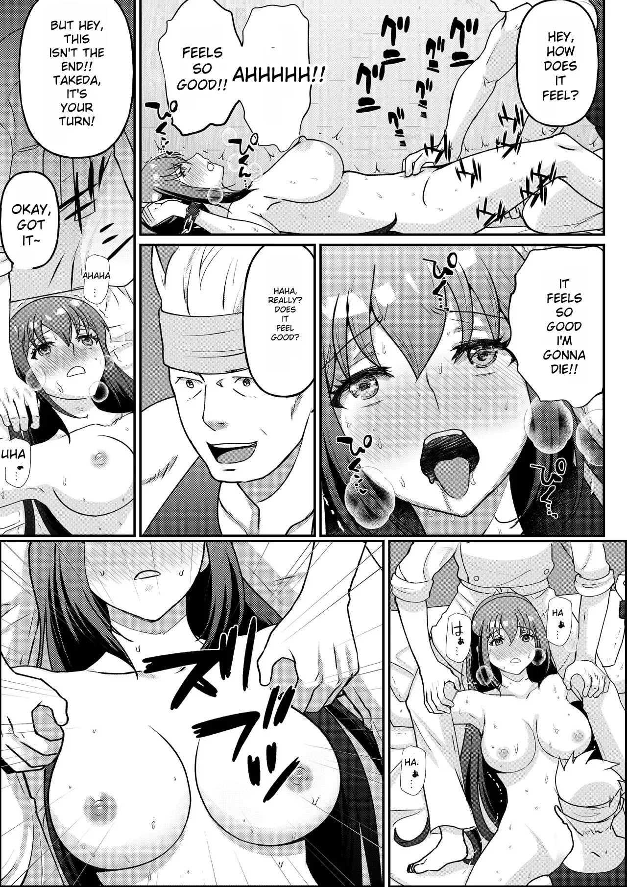 Kyonyuu Joshidaisei Kairaku Choukyou - Page 22