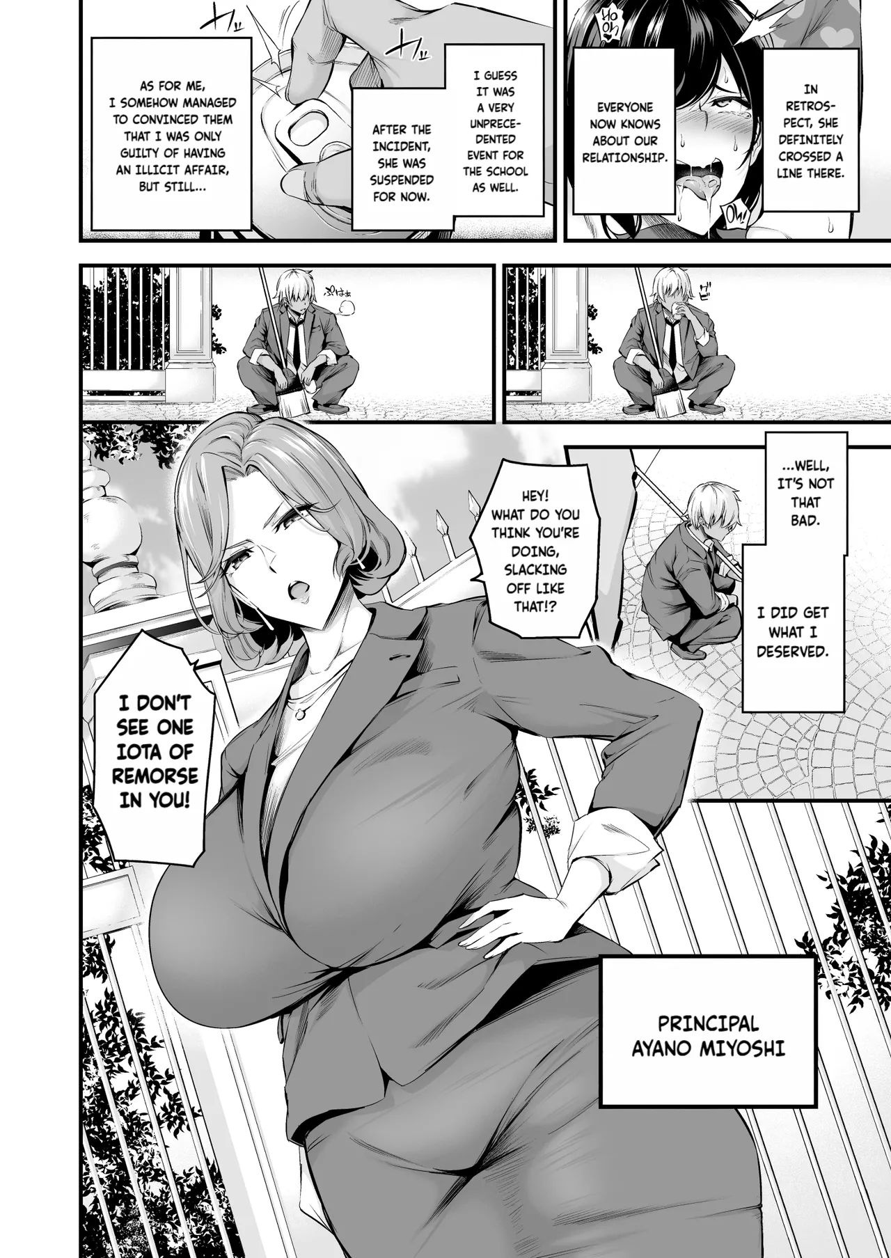 Shiramine Gakuen no Mesubuta Rijichou Zenpen - Page 3