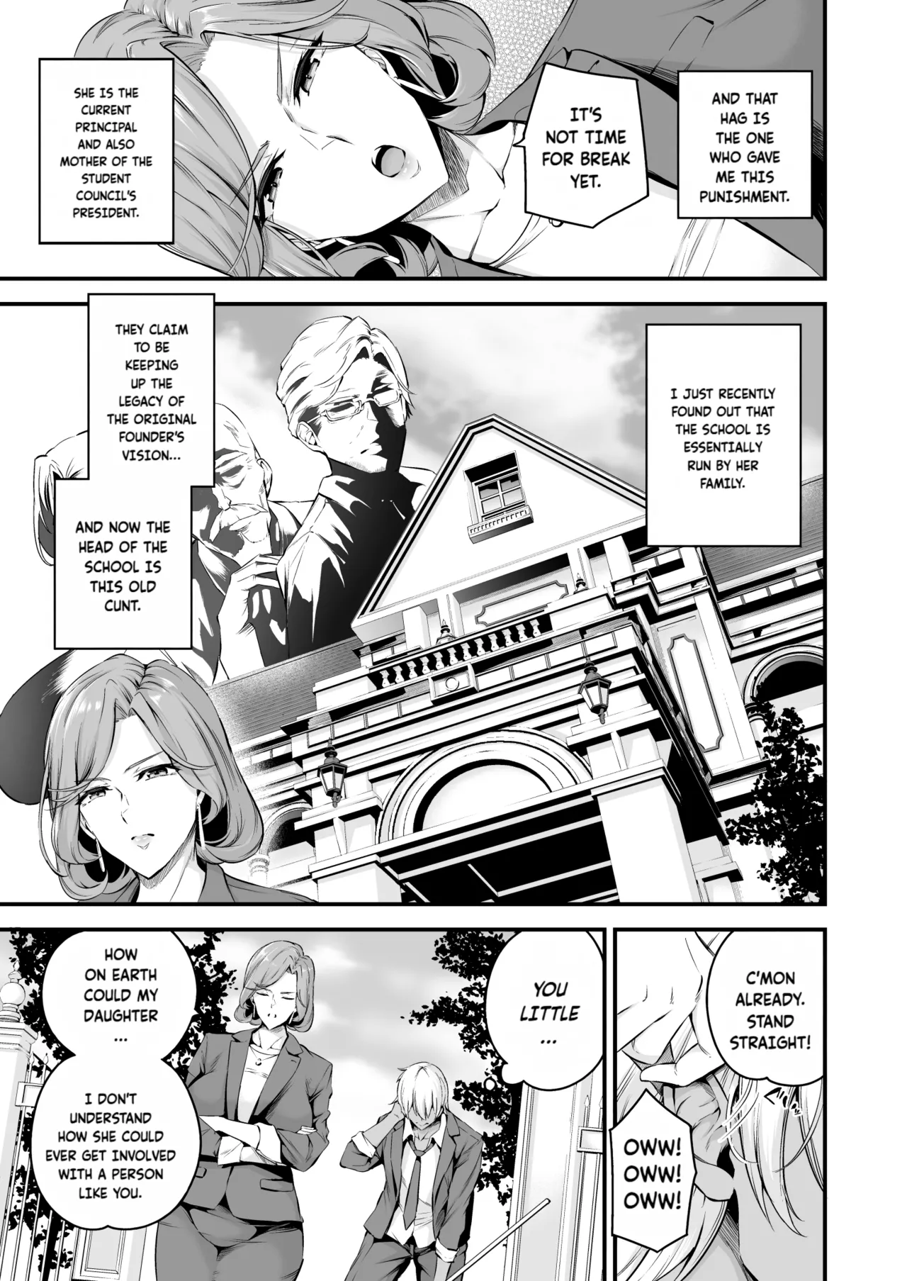 Shiramine Gakuen no Mesubuta Rijichou Zenpen - Page 4