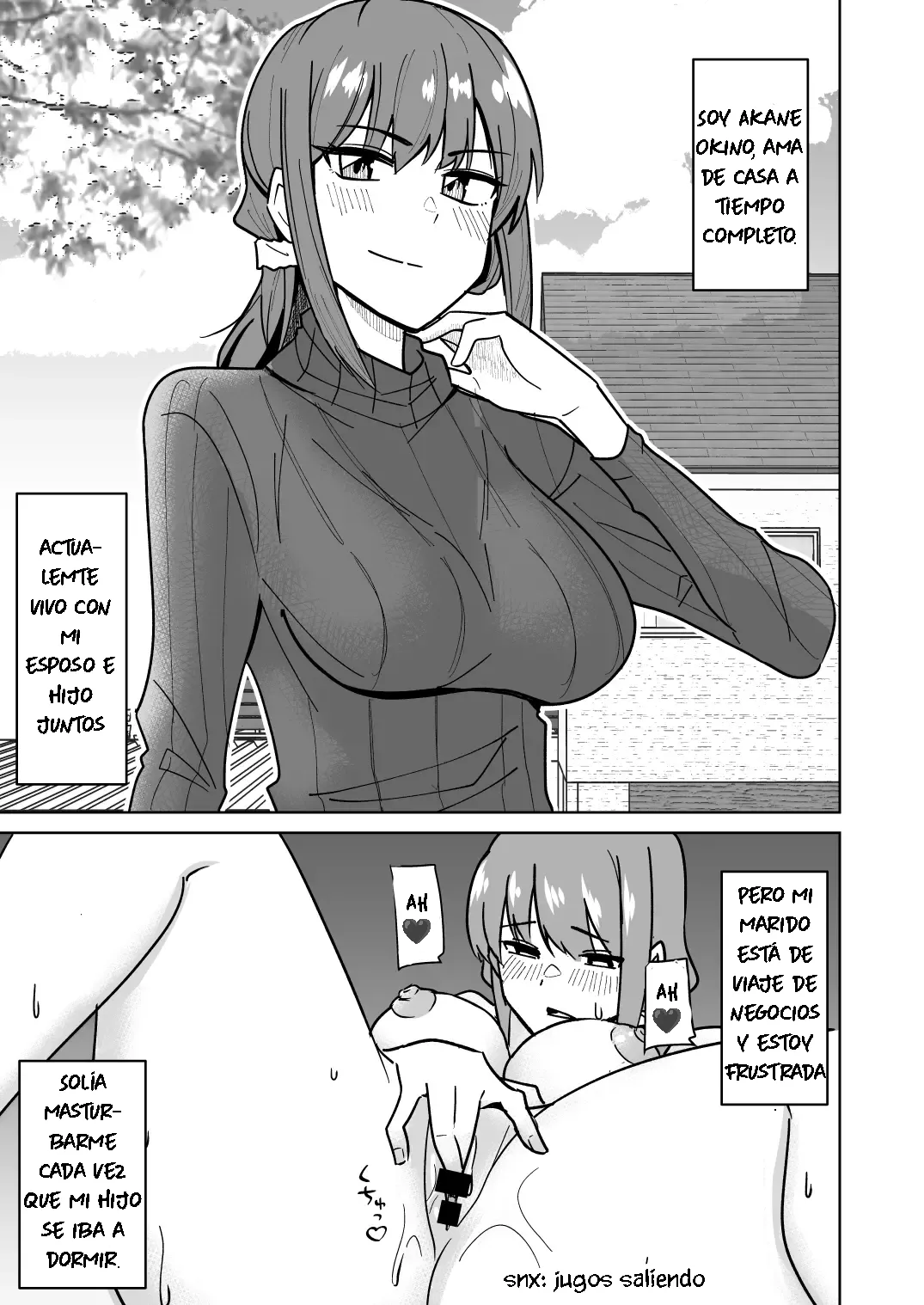 Tomodachi no Hahaoya o Honki de Netoru Hanashi | Historia de Cómo Tuve Sexo con la Madre de mi Amigo - Page 2