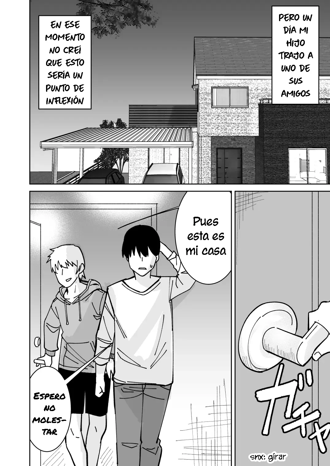Tomodachi no Hahaoya o Honki de Netoru Hanashi | Historia de Cómo Tuve Sexo con la Madre de mi Amigo - Page 3