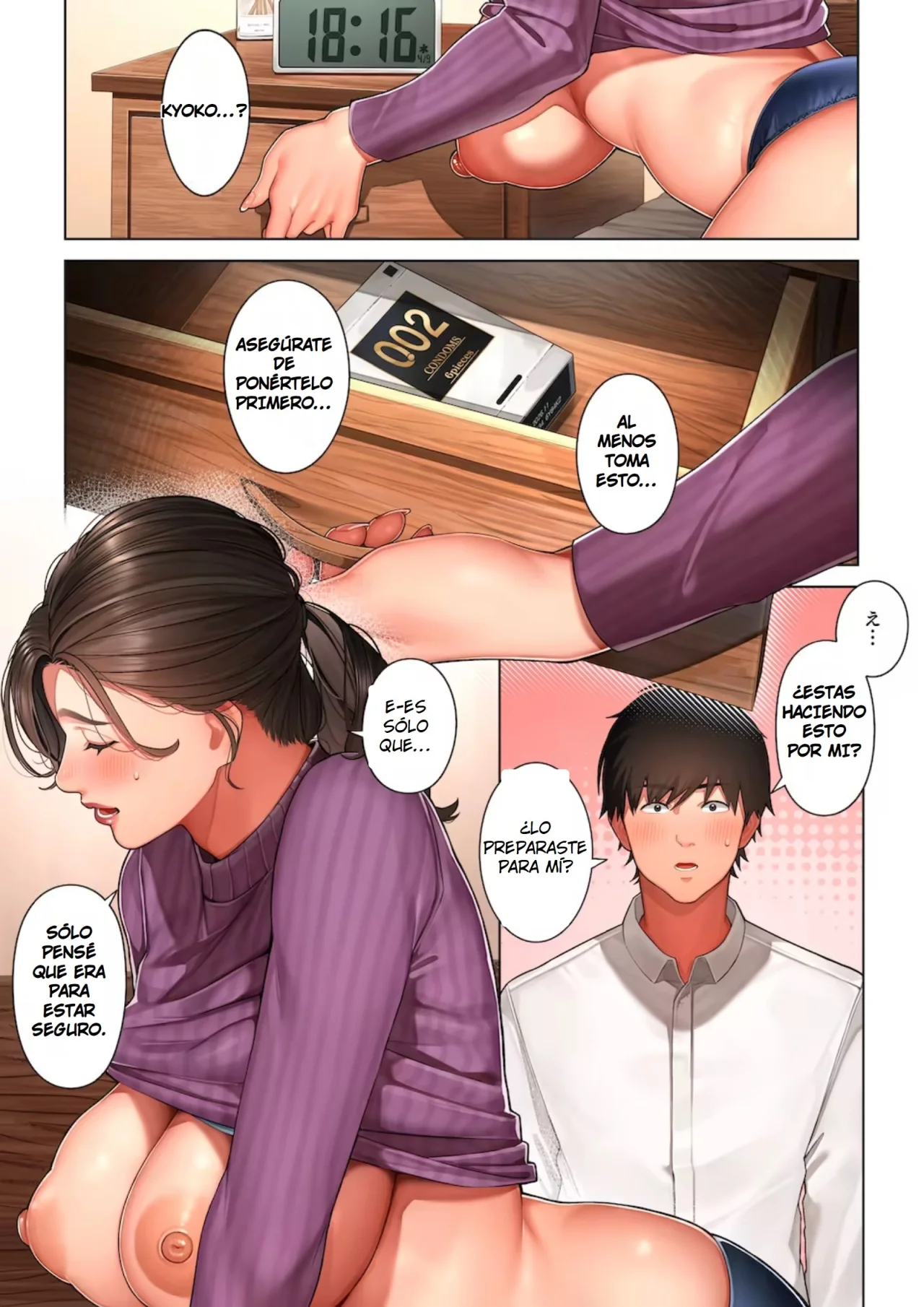 Kyouko-san wa Osananajimi no Okaa-san | Kyoko-san es la Madre de mi Amiga de la Infancia - Page 34
