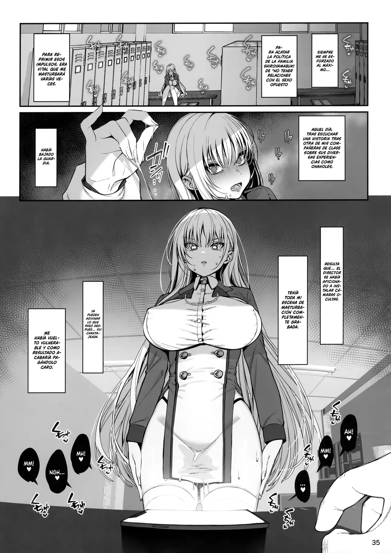 Taisetsu ni Ningen Toshite Sodate te Itadaita no ni Onaho de Gomennasai Junbigou｜A Pesar de Haber Sido Criada con Esmero como Humana, Lo Siento, Pero me he Convertido en Una Onahole - Page 36