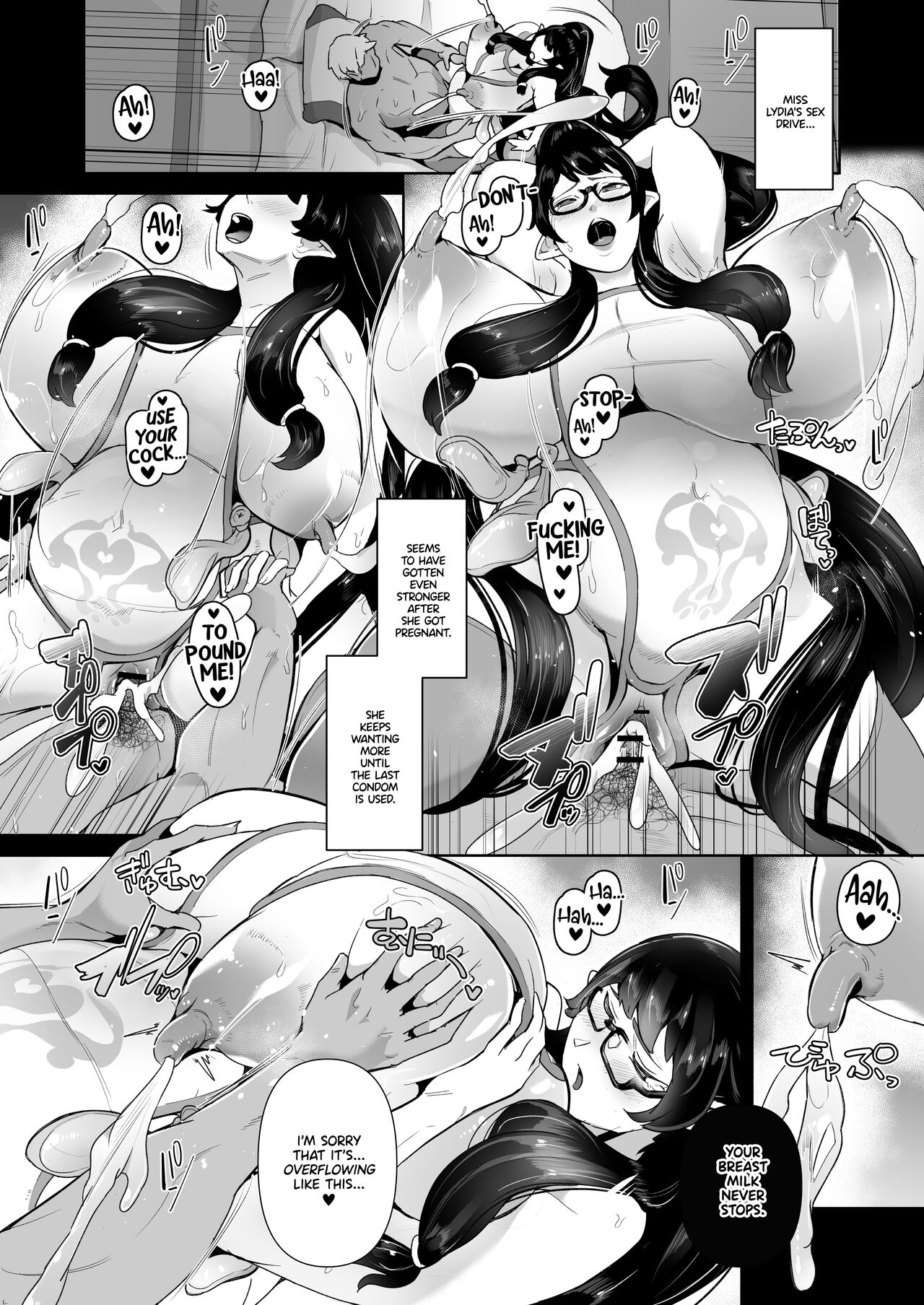 Mucchiri Dekachichi Elf no Oba-san to Ano Hi Kawashita Sukebe de Ecchi na Yakusoku - Page 47