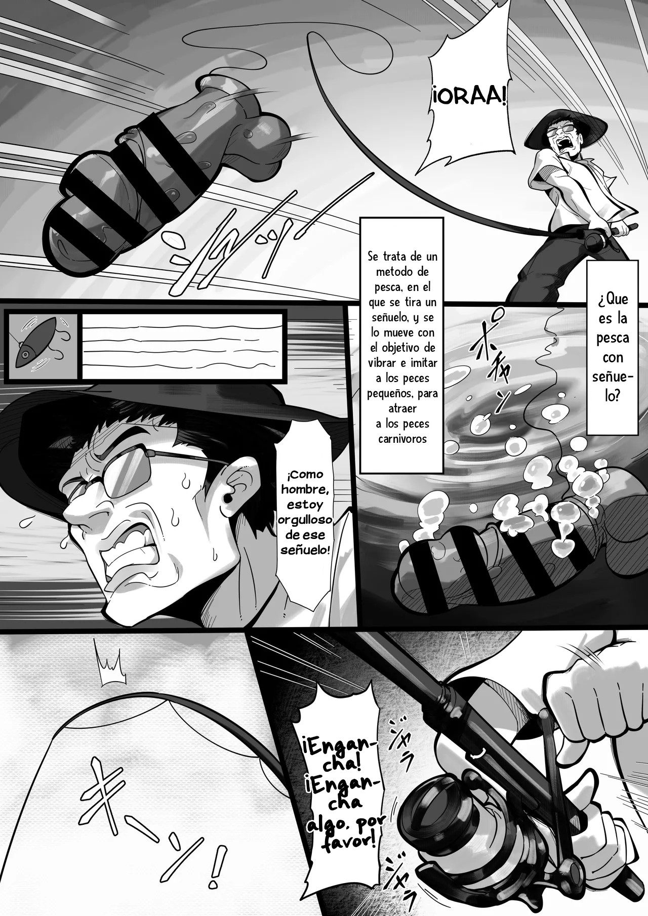 Ore no Sao de Kyonyuu ga Tsureta Ken – Black Sea Bream｜Atrapé a una Chica de Grandes Pechos con Mi Caña – Besugo Negro - Page 5