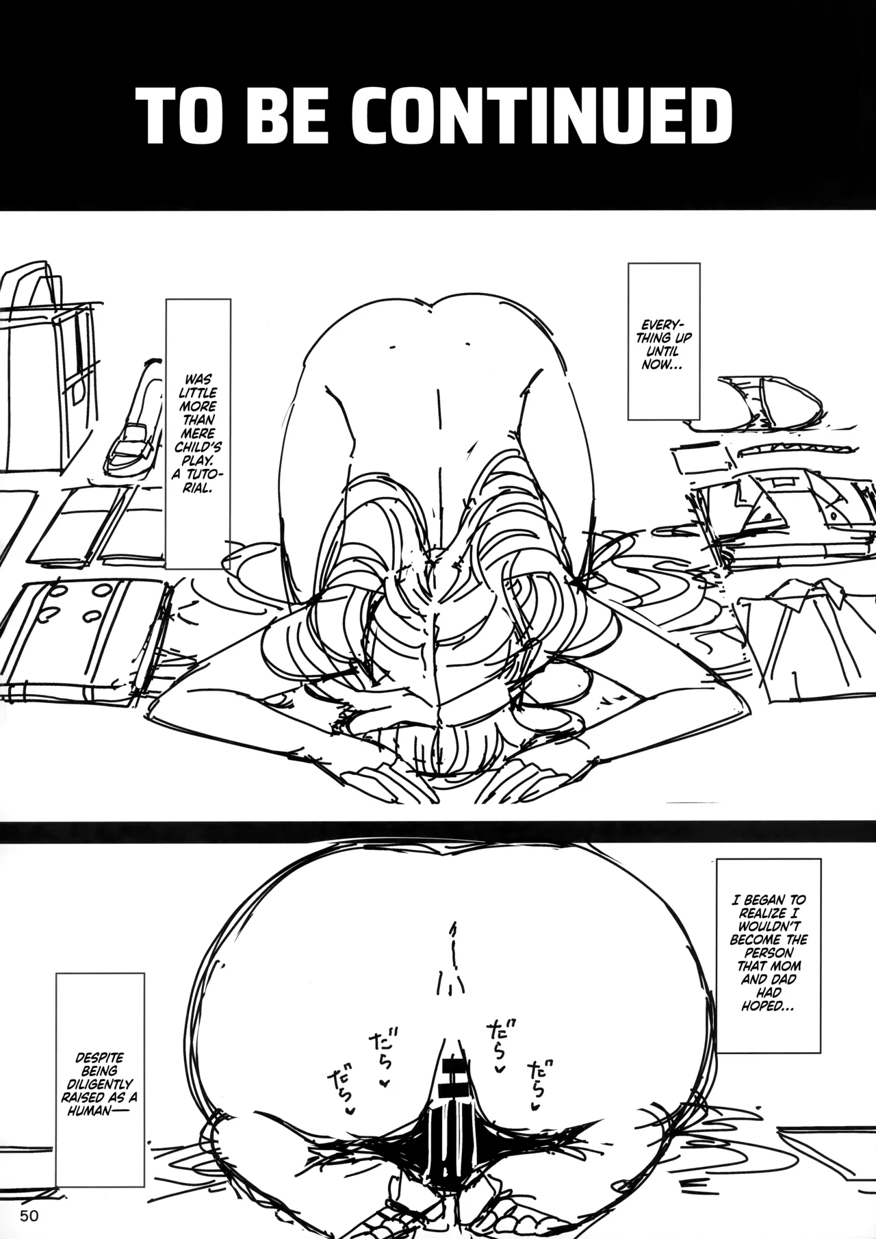 Taisetsu ni Ningen Toshite Sodate te Itadaita no ni Onaho de Gomennasai Junbigou | Despite Being Diligently Raised as a Human, Apologies, But I’ve Become An Onahole - Page 51