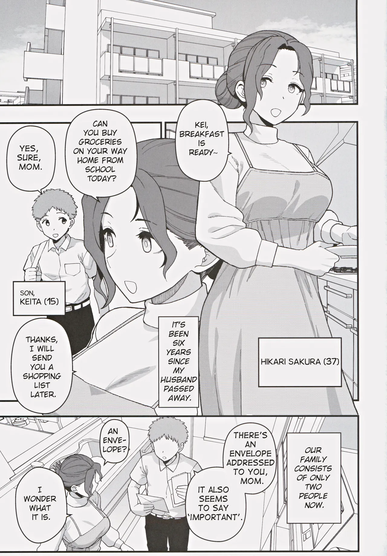 Shoushika Taisaku Partnership ni Erabarete Shimatta Haha to Osu | A Mother And A Stranger Male Chosen As Partners To Counter The Declining Birthrate - Page 2
