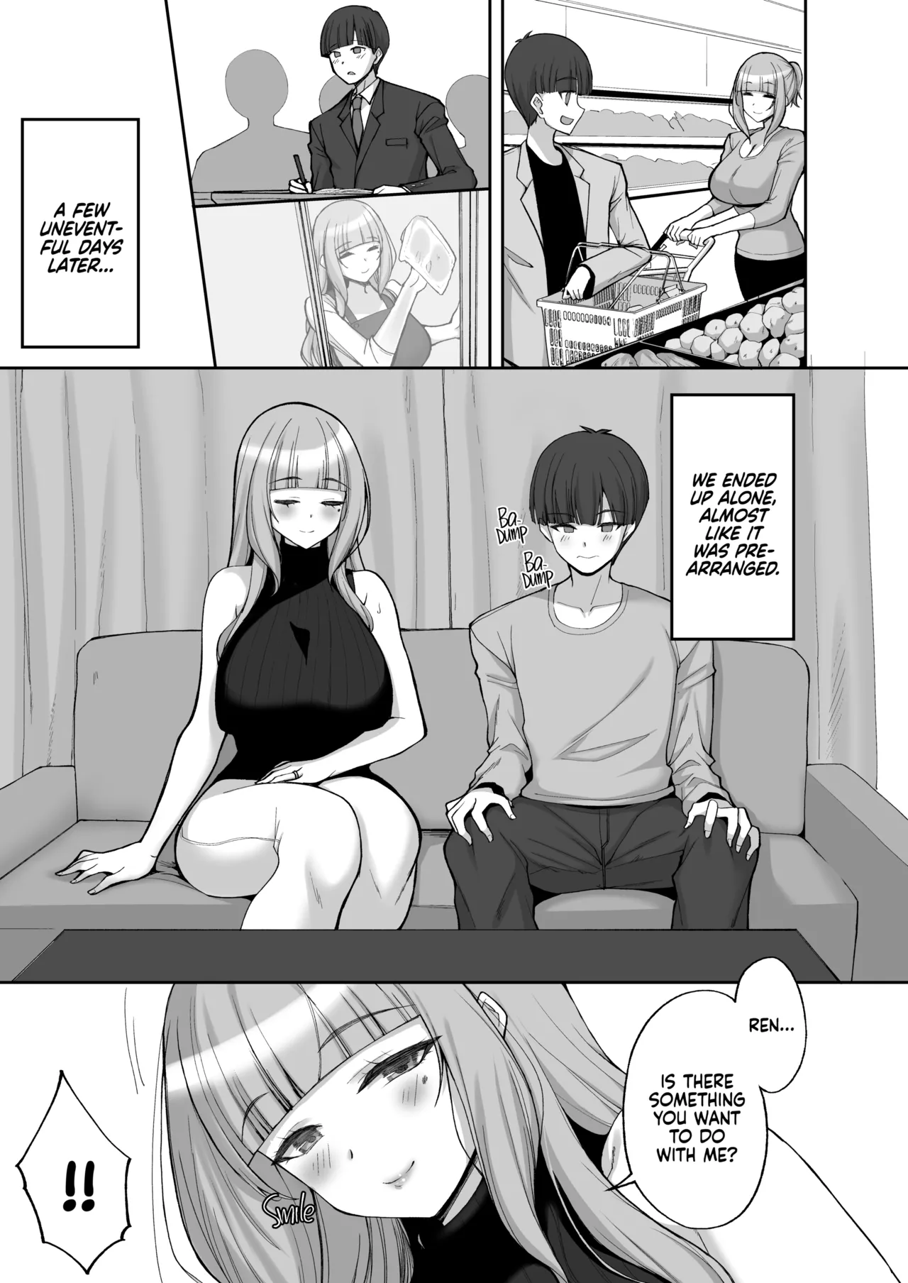 Hatsukoi no Bakunyuu Tomo Mama ga Yasashiku Sei no Tehodoki o Shitekureru Hanashi | Learning About Sex From My Friend’s Mom - Page 8