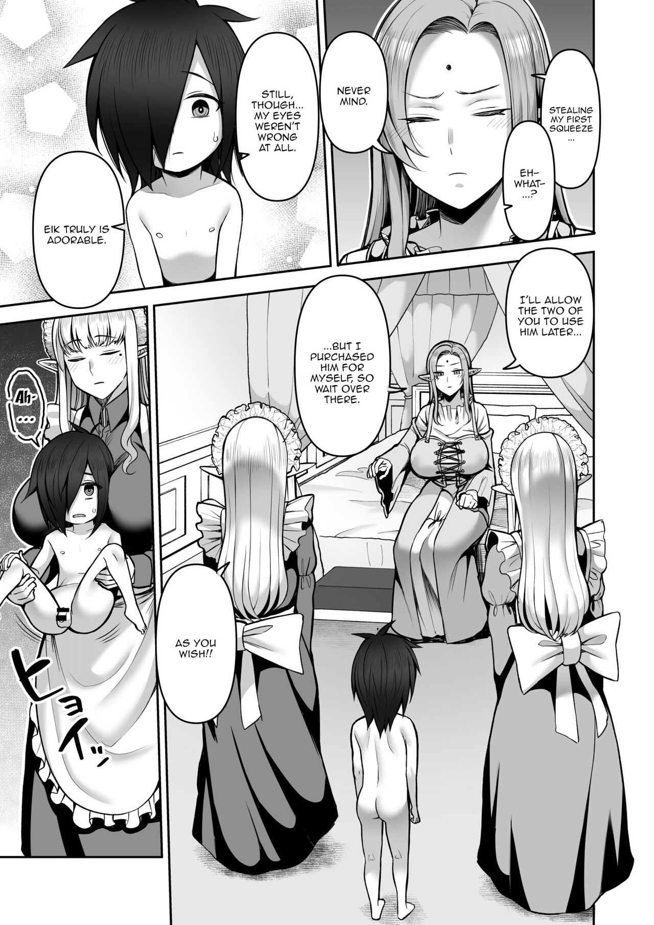 200-Nen Mo no Shojo Elf Shota o Kau | A 200 Year Old Virgin Elf Raises a Young Boy - Page 9