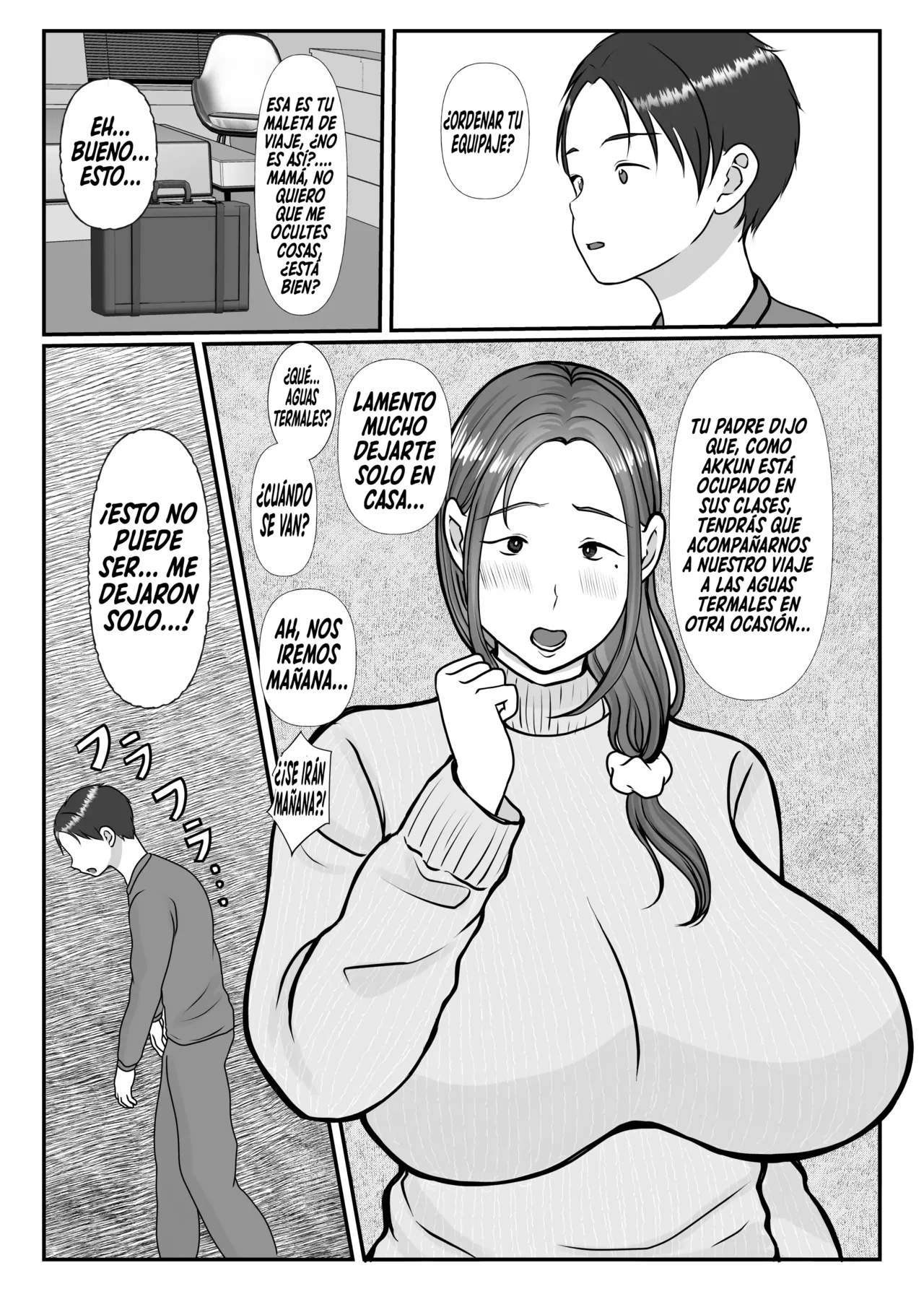 Boku wa Haha ni Gachikoi Shiteru 2｜Estoy Realmente Enamorado de mi Madre Capítulo 2 - Page 3