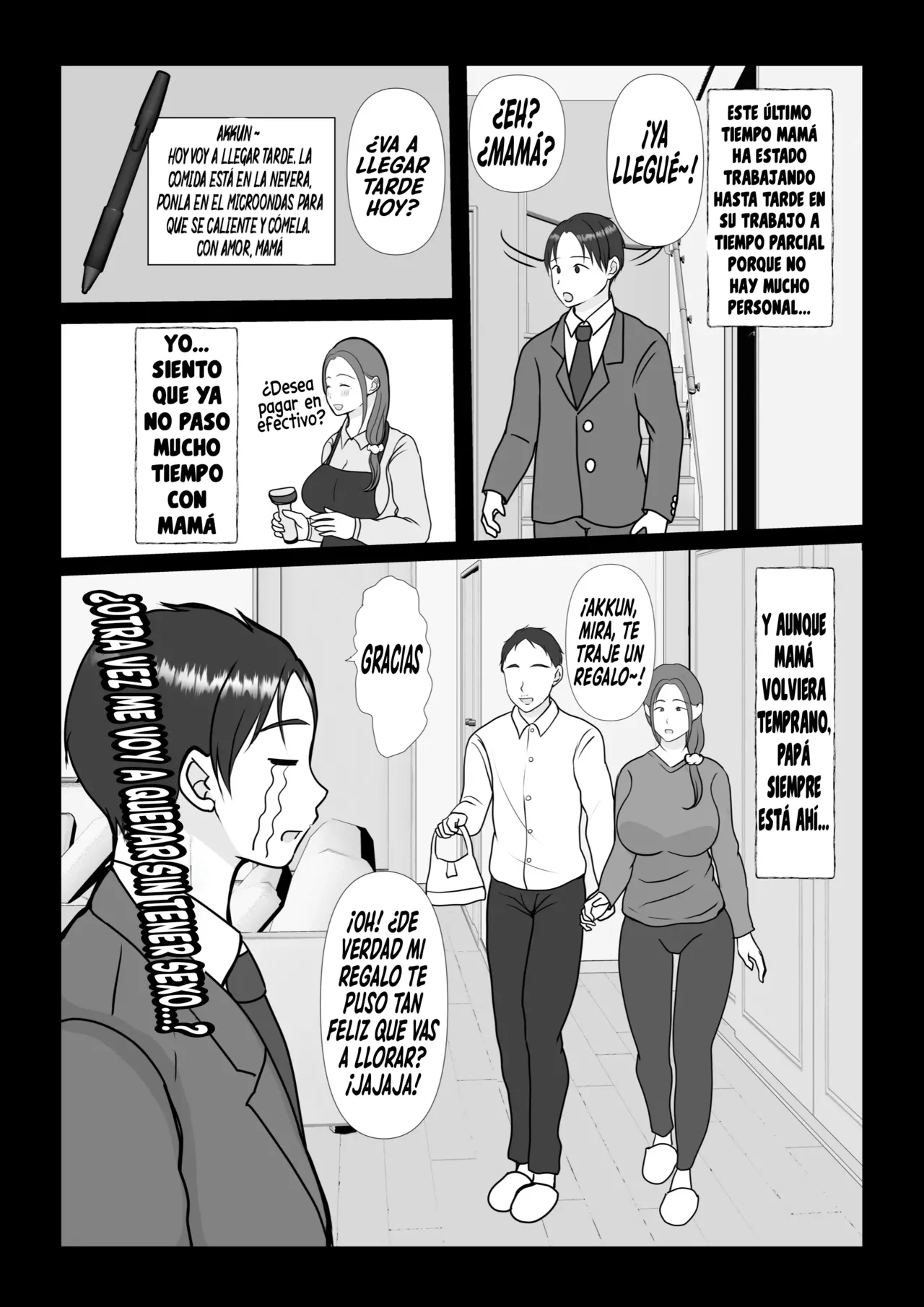 Boku wa Haha ni Gachikoi Shiteru 2｜Estoy Realmente Enamorado de mi Madre Capítulo 2 - Page 4
