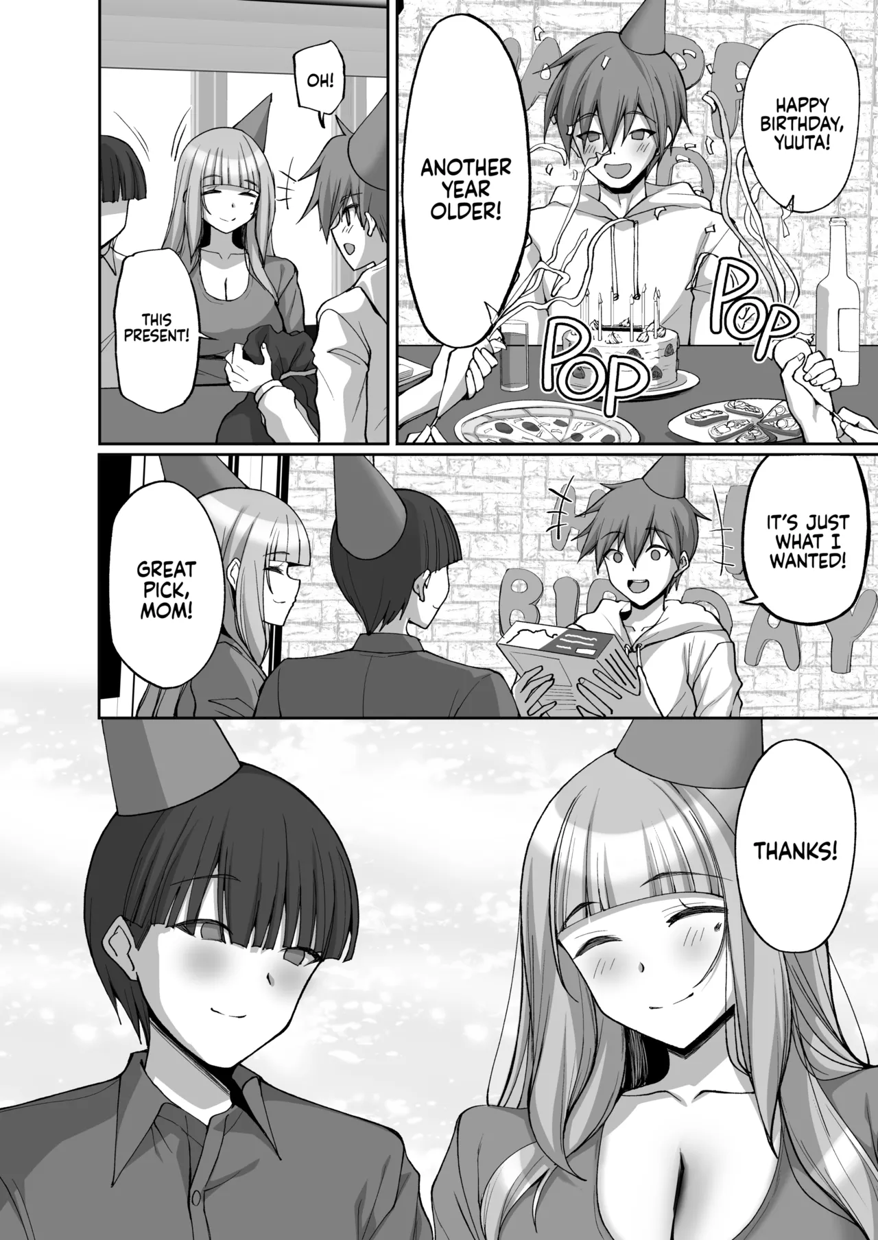 Hatsukoi no Bakunyuu Tomo Mama ga Yasashiku Sei no Tehodoki o Shitekureru Hanashi | Learning About Sex From My Friend’s Mom - Page 55