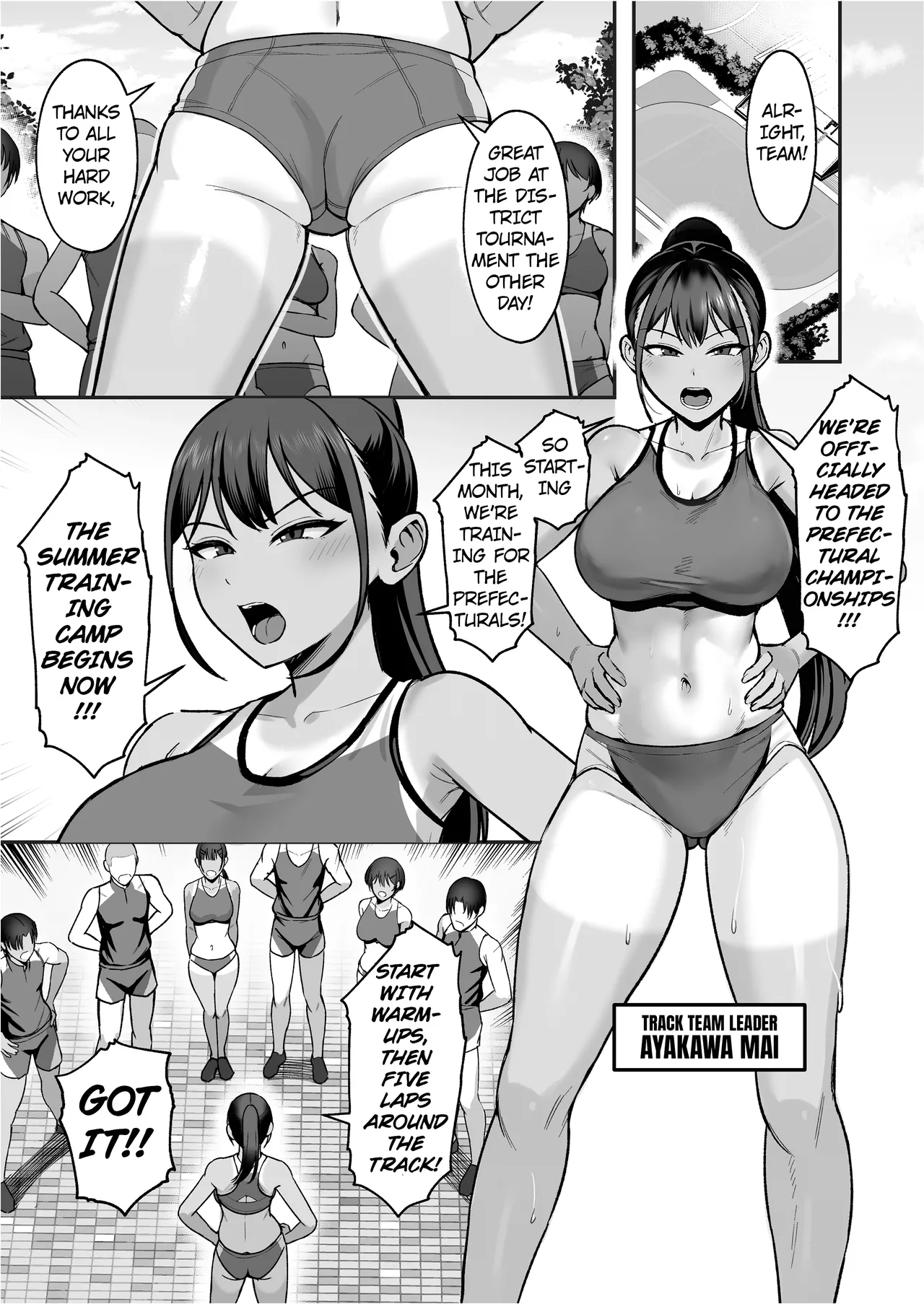 Rikujoubu Buchou, Yankee-tachi ni Otosareru 2 - Page 3