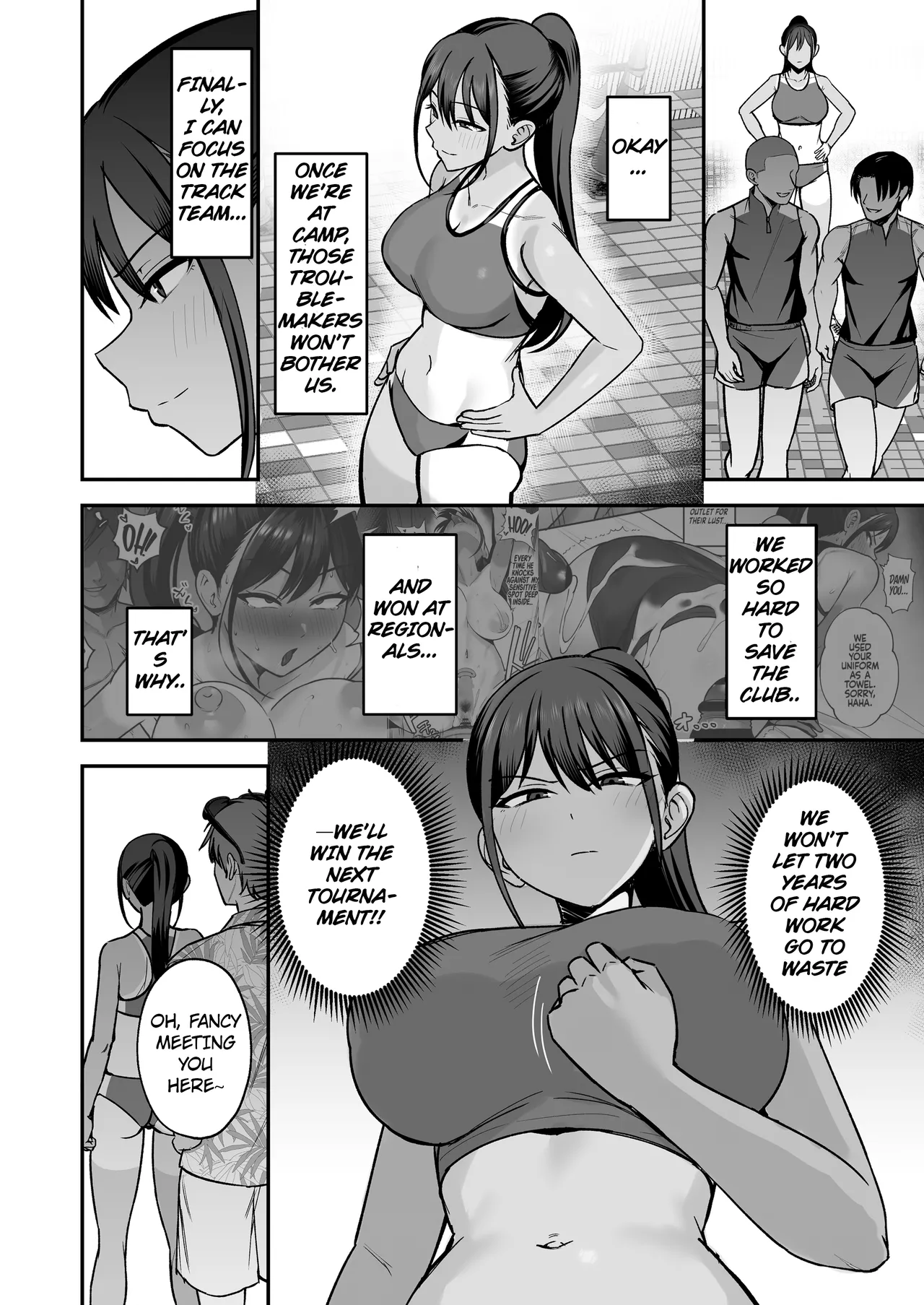 Rikujoubu Buchou, Yankee-tachi ni Otosareru 2 - Page 4
