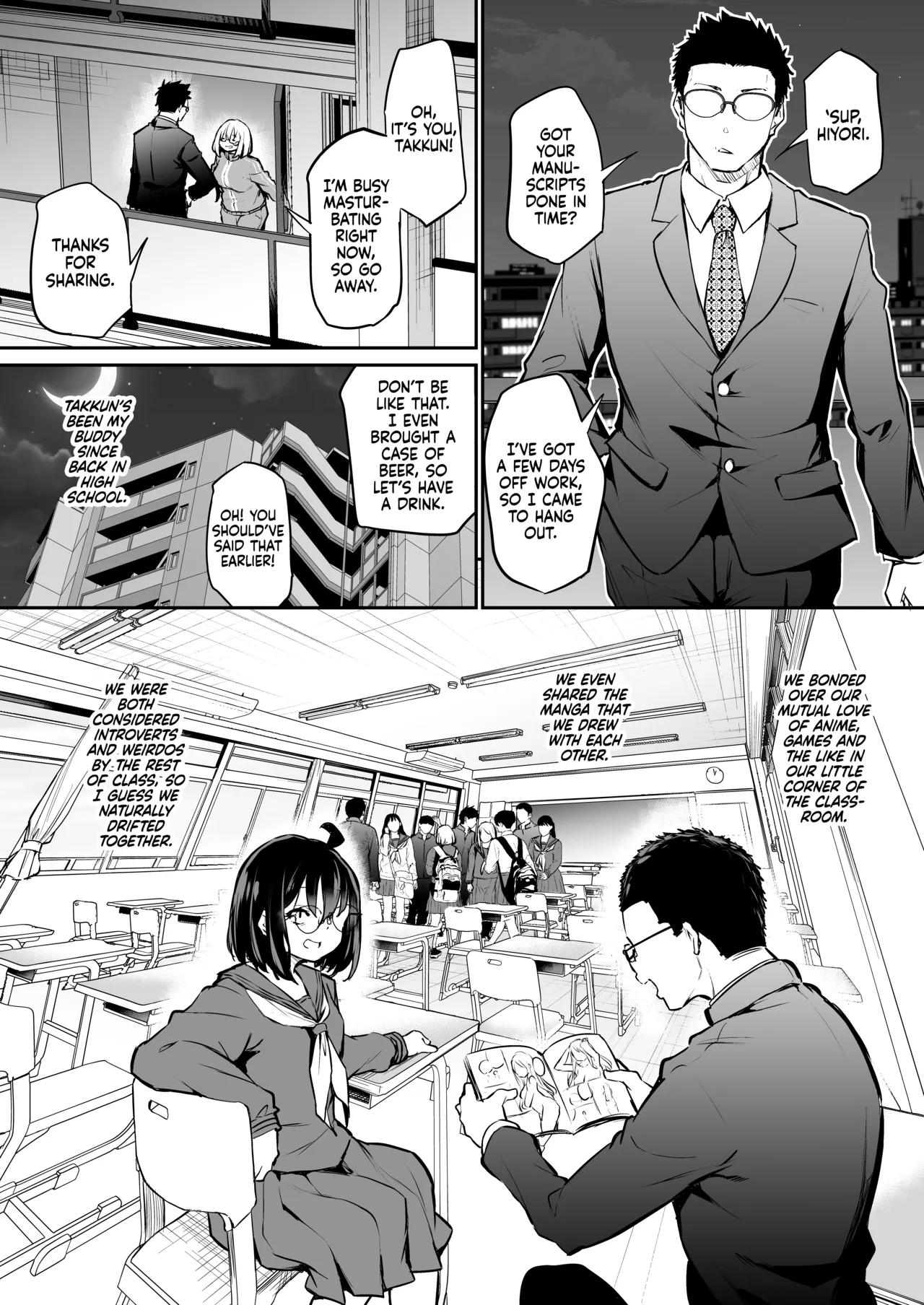 Furo Kyan Inkya Onna, Hatsu Kareshi Chinpo de Mesu ni Naru - Page 4